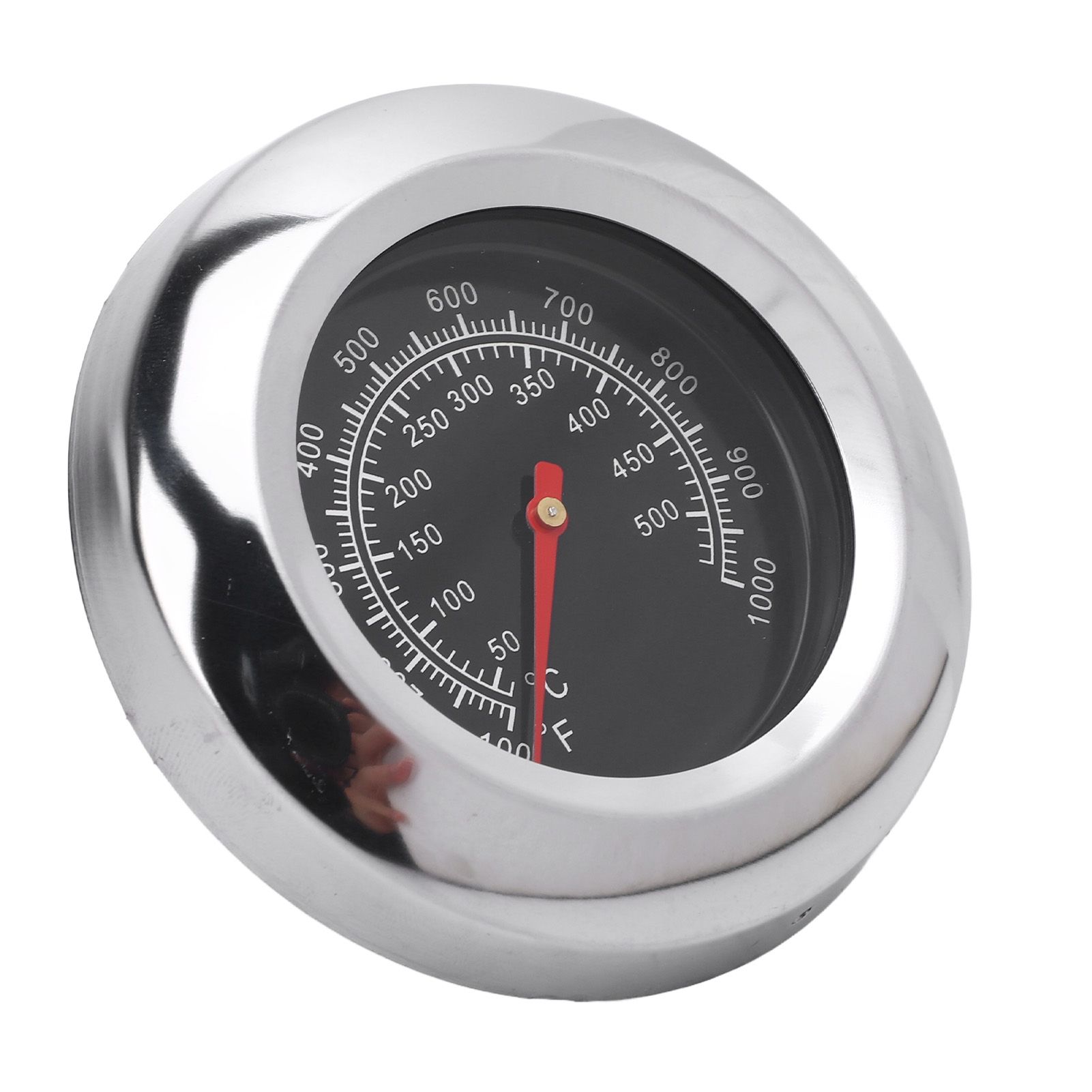 Stainless Steel BBQ Temperature Gauge Thermometer with 76mm Dial M10 Screw view 4
