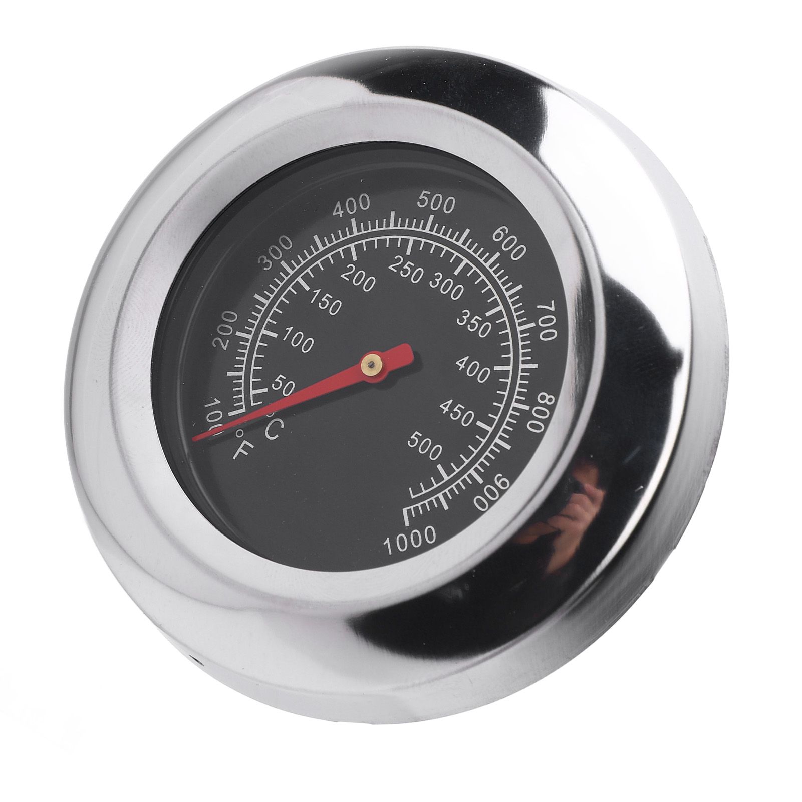 Stainless Steel BBQ Temperature Gauge Thermometer with 76mm Dial M10 Screw view 10