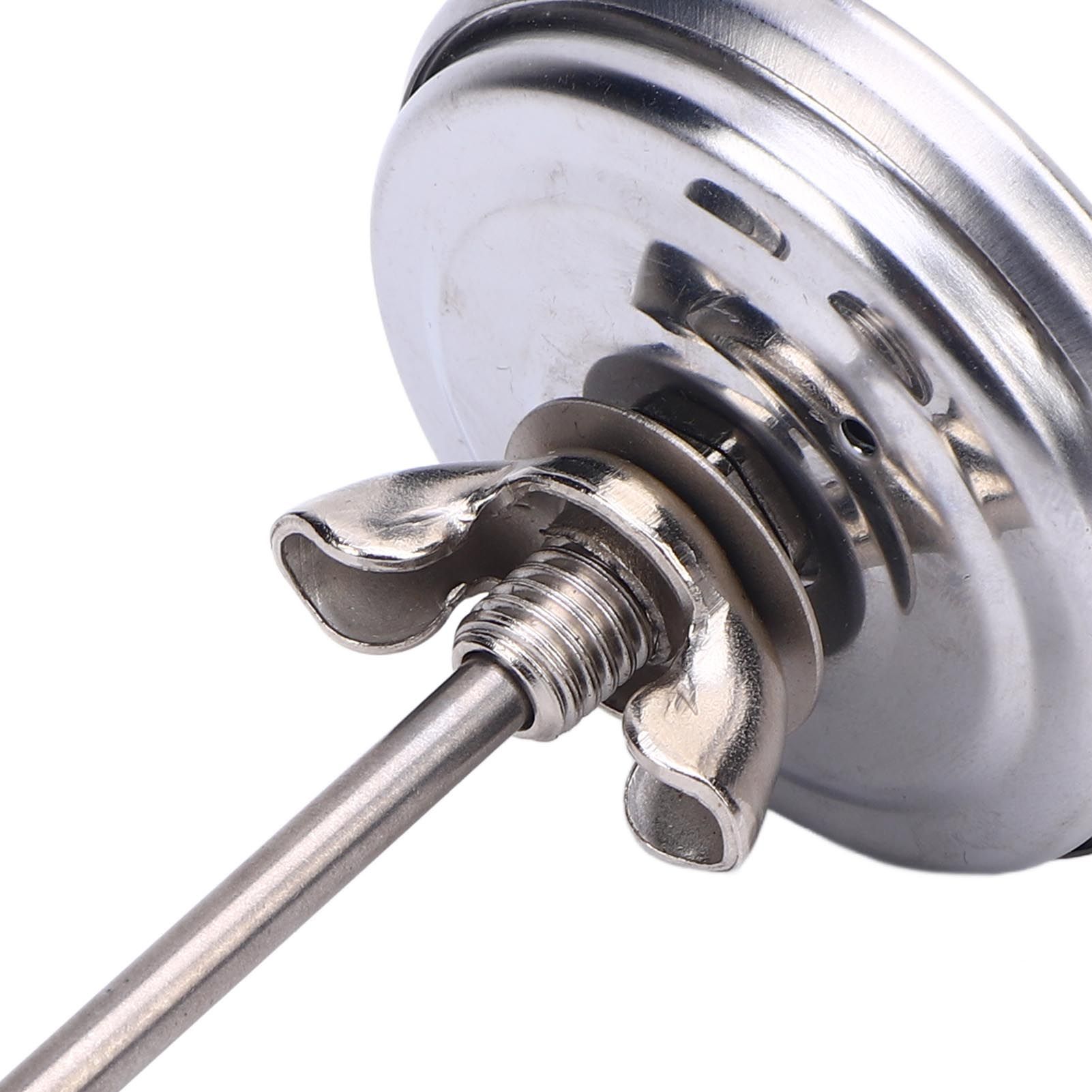 Oven Thermometer 100 to 550℉ Stainless Steel Short Needle Grill Temp Gauge for view 2