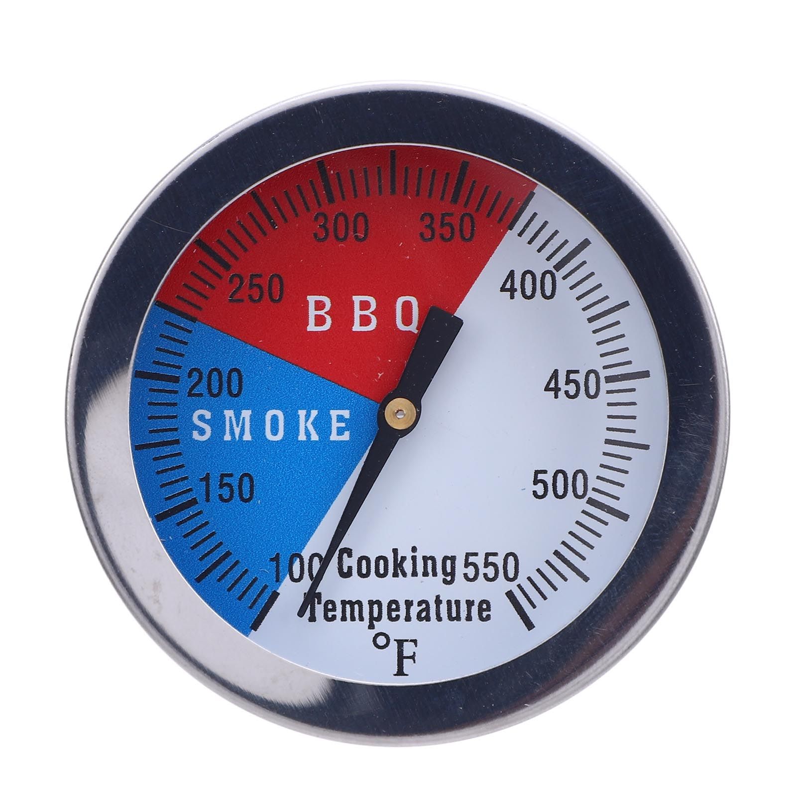 Oven Thermometer 100 to 550℉ Stainless Steel Short Needle Grill Temp Gauge for view 3