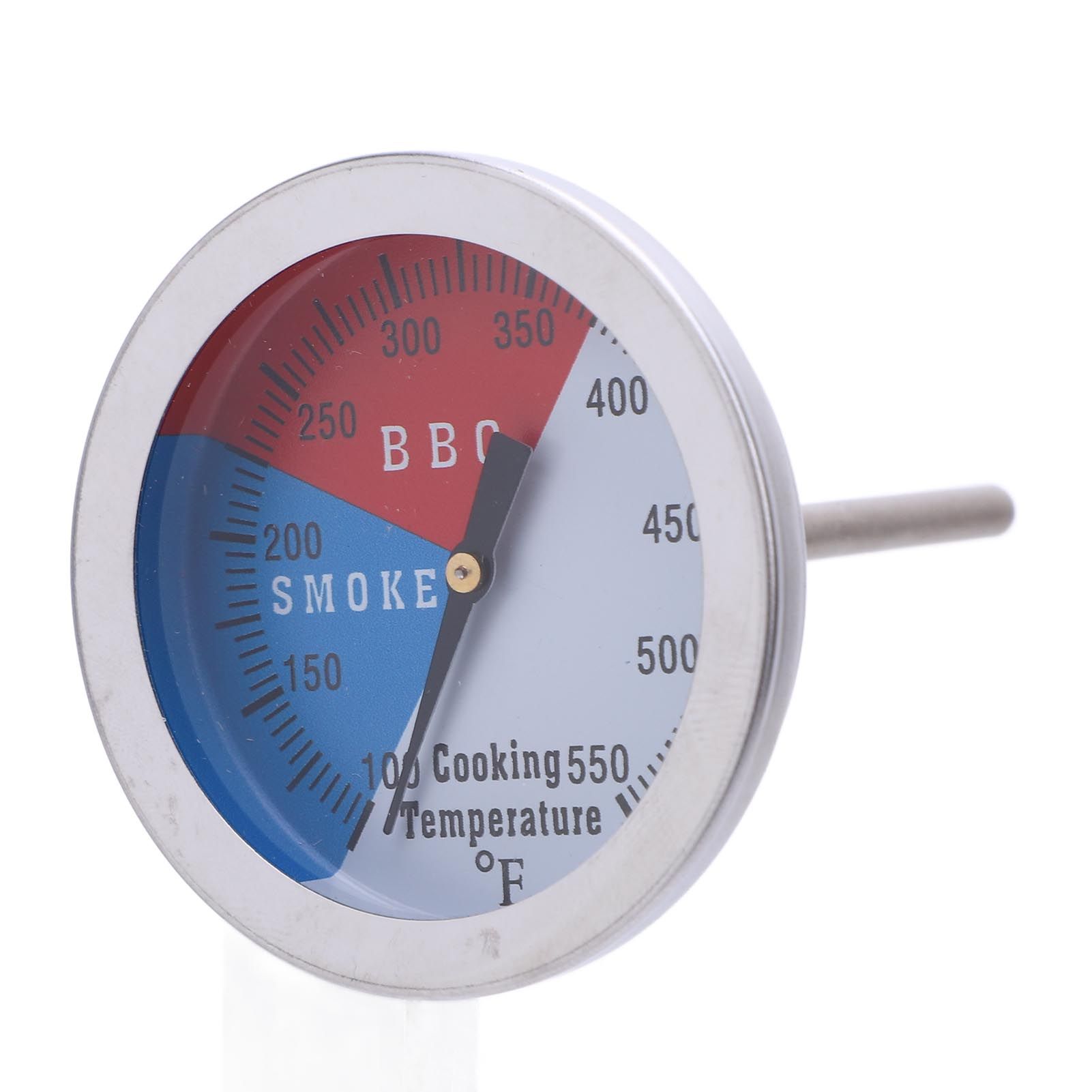 Oven Thermometer 100 to 550℉ Stainless Steel Short Needle Grill Temp Gauge for view 4