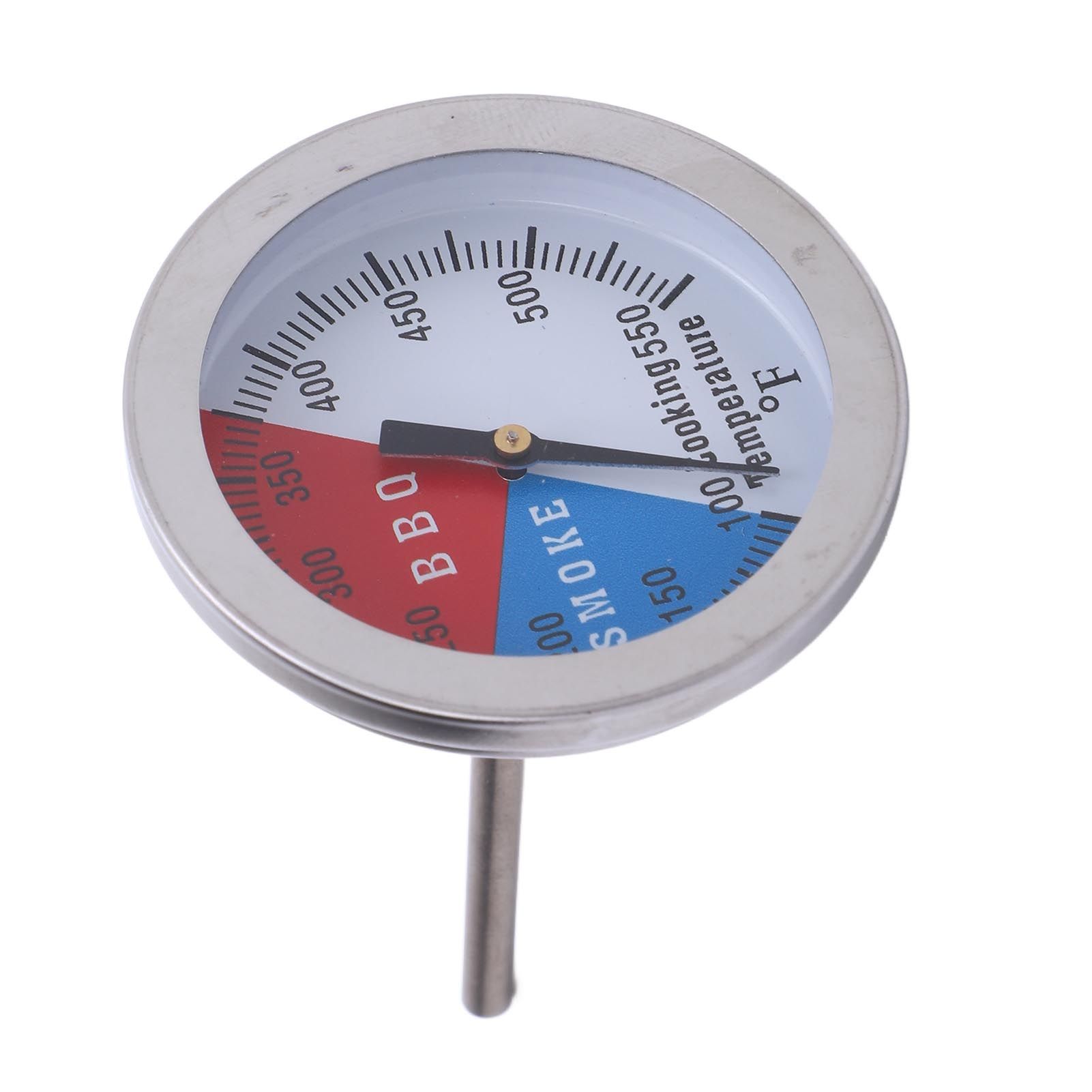 Oven Thermometer 100 to 550℉ Stainless Steel Short Needle Grill Temp Gauge for view 6