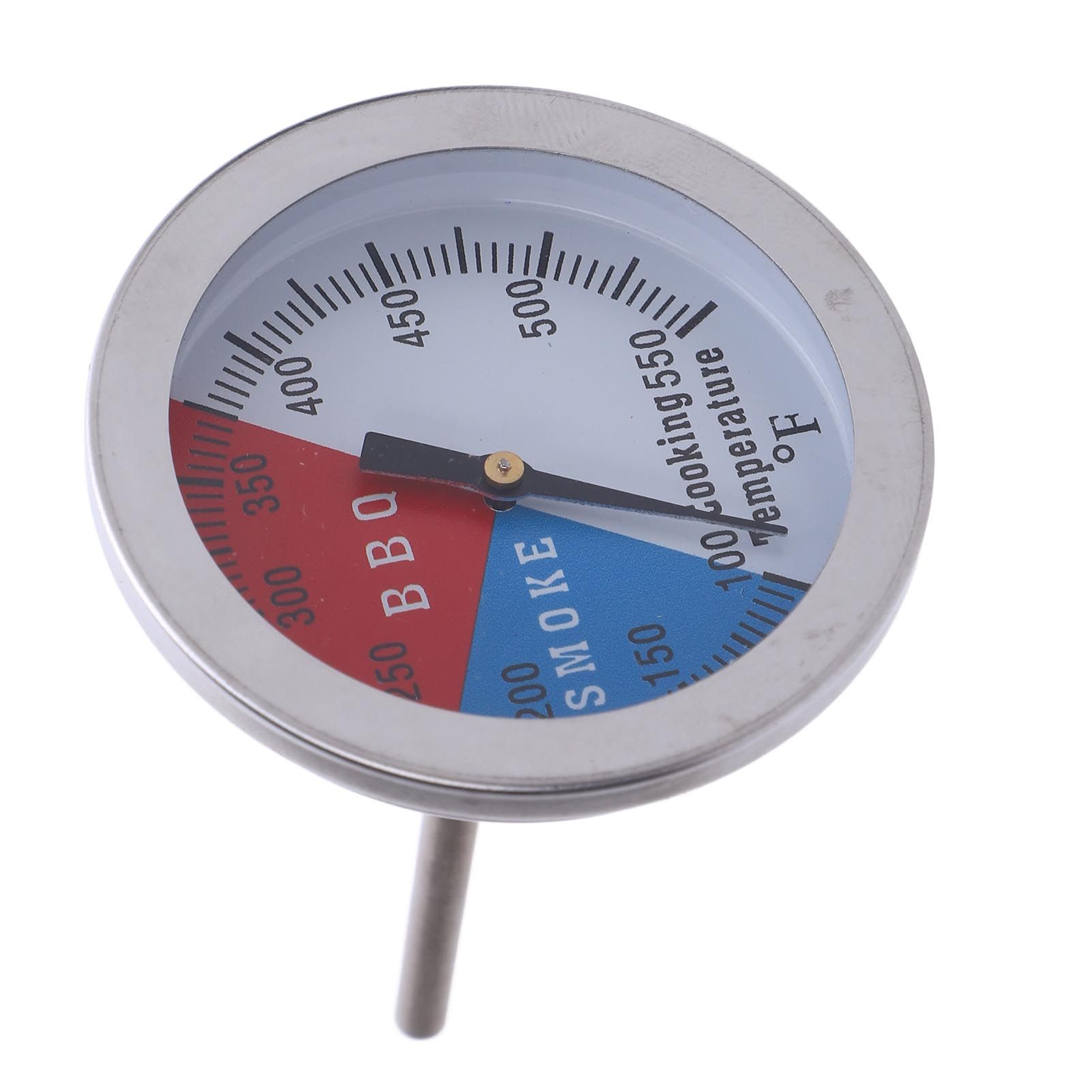 Oven Thermometer 100 to 550℉ Stainless Steel Short Needle Grill Temp Gauge for view 10