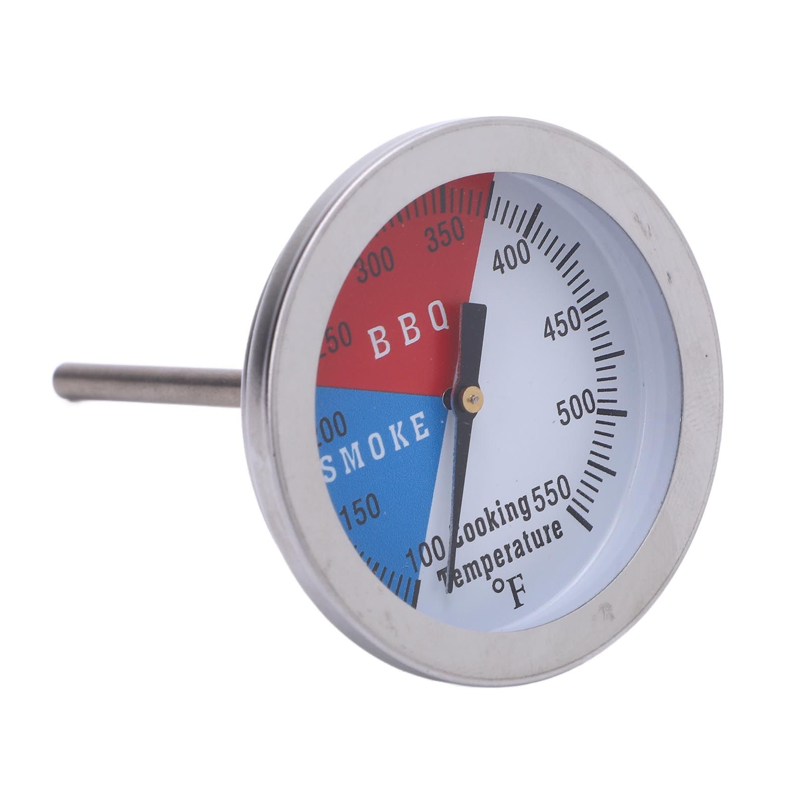 Oven Thermometer 100 to 550℉ Stainless Steel Short Needle Grill Temp Gauge for view 11