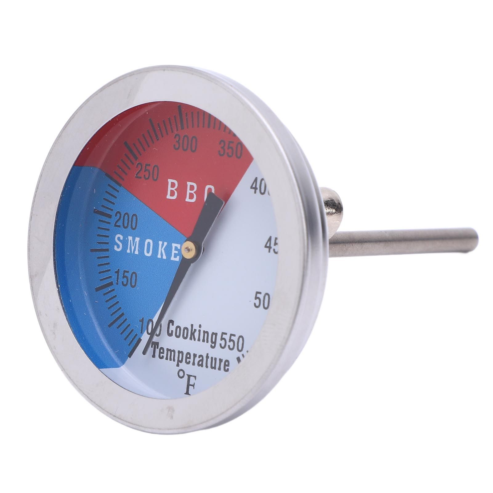 Oven Thermometer 100 to 550℉ Stainless Steel Short Needle Grill Temp Gauge for view 12