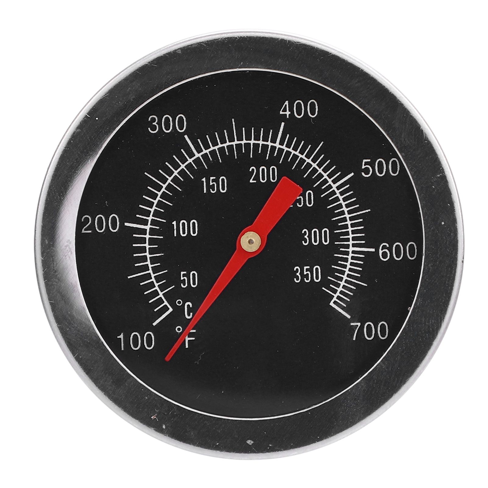 Oven Thermometer 52mm Large Dial M8 Thread Stainless Steel BBQ Grill view 3