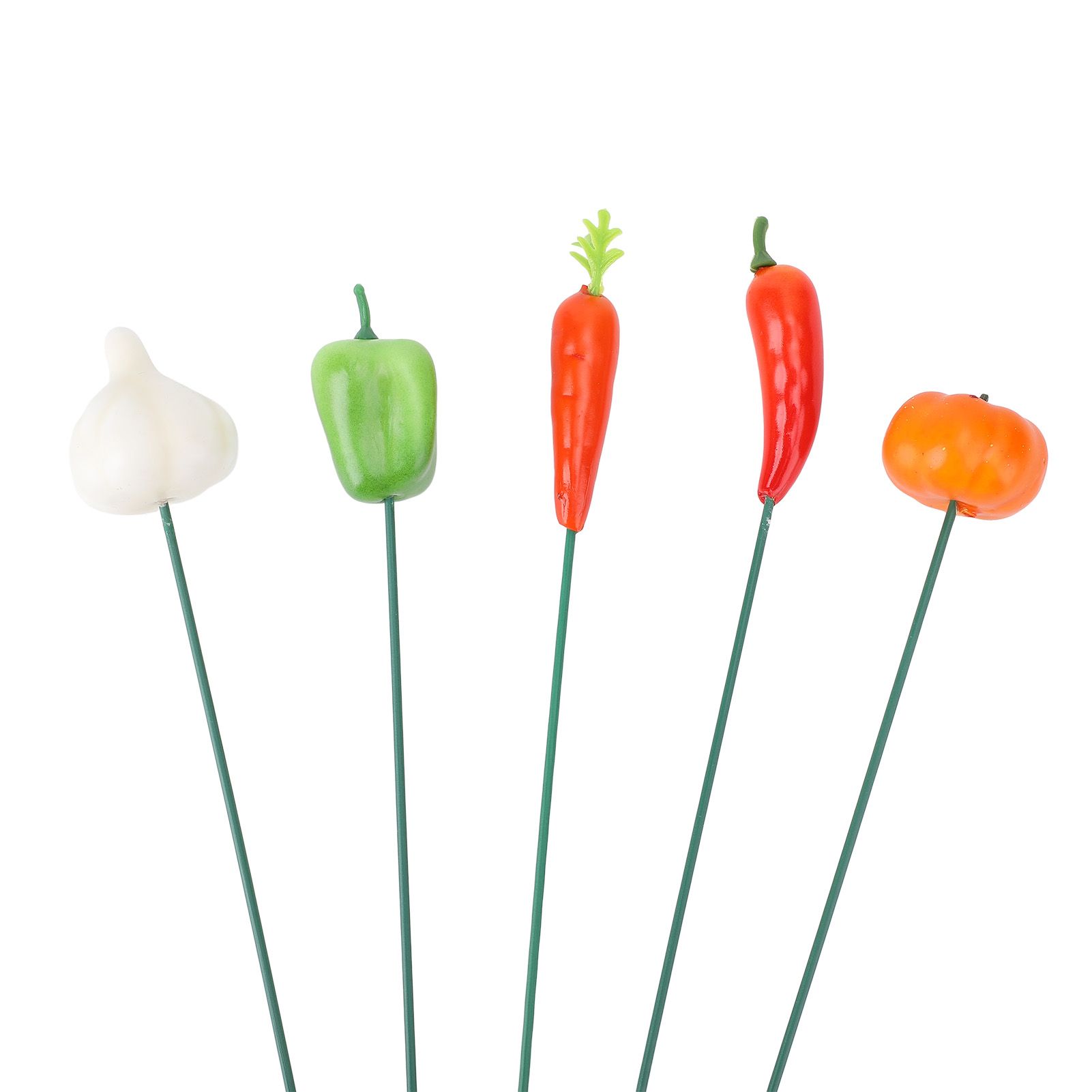 5Pcs Garden Stake Decoration Weather Proof Multifunctional Stable Support Lawn view 5