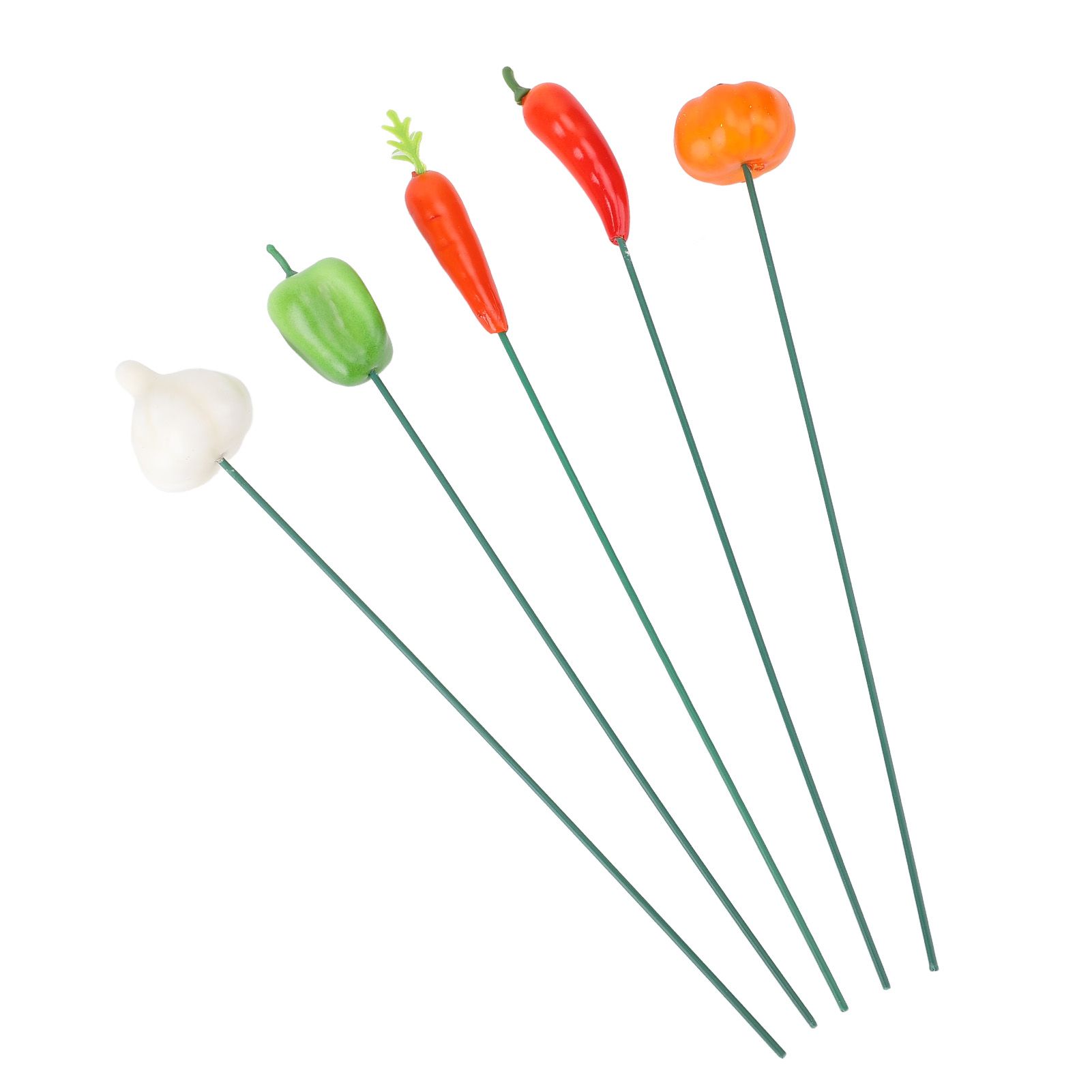 5Pcs Garden Stake Decoration Weather Proof Multifunctional Stable Support Lawn view 6