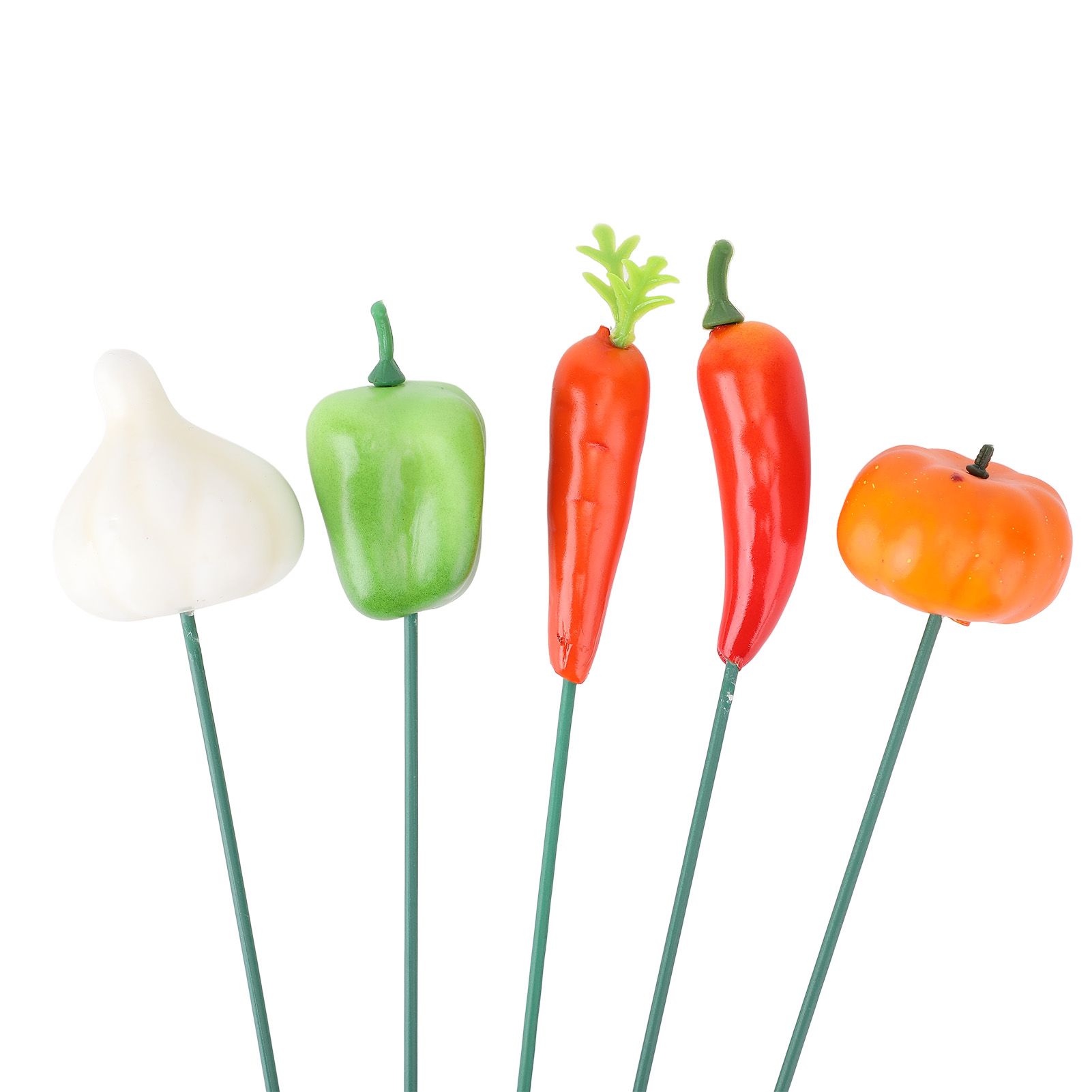 5Pcs Garden Stake Decoration Weather Proof Multifunctional Stable Support Lawn view 7