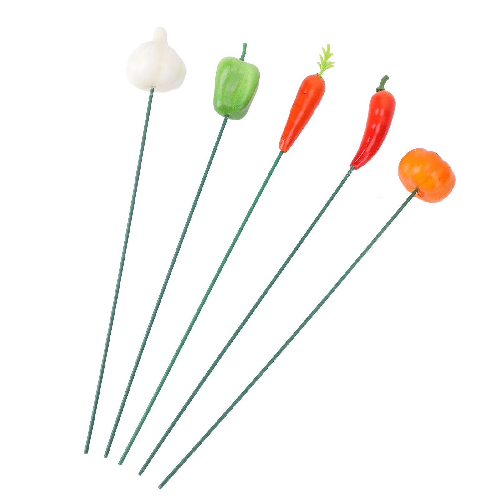 5Pcs Garden Stake Decoration Weather Proof Multifunctional Stable Support Lawn view 11