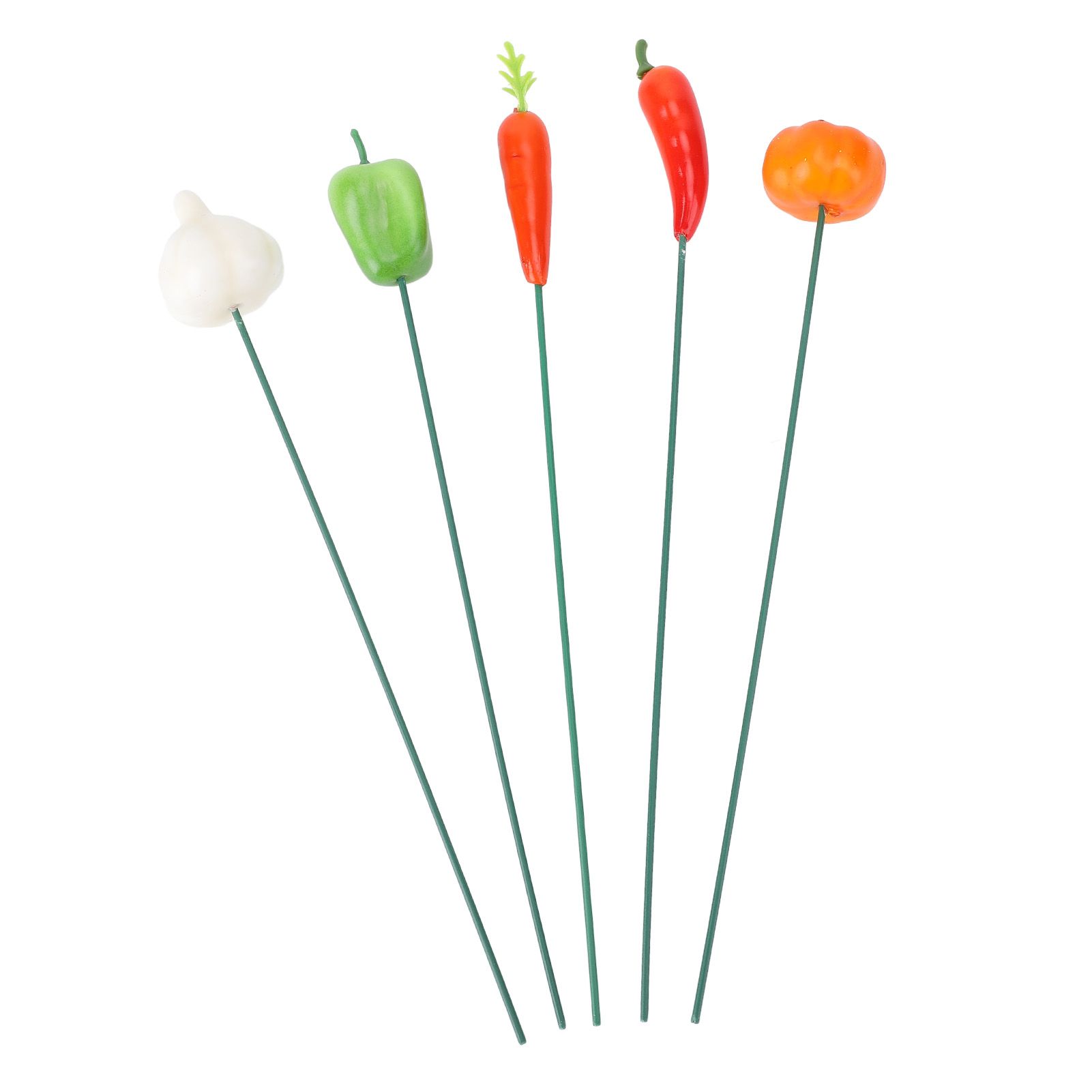 5Pcs Garden Stake Decoration Weather Proof Multifunctional Stable Support Lawn view 12