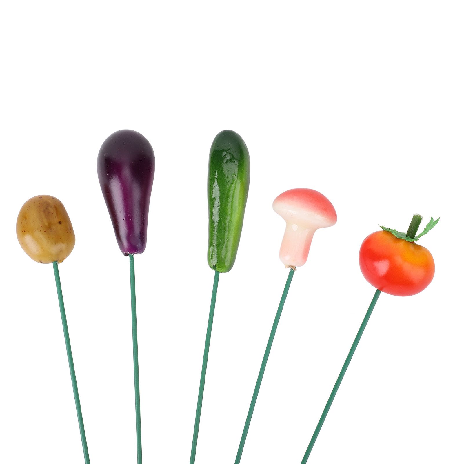 5Pcs Garden Stake Decoration Weather Proof Multifunctional Stable Support Lawn view 7