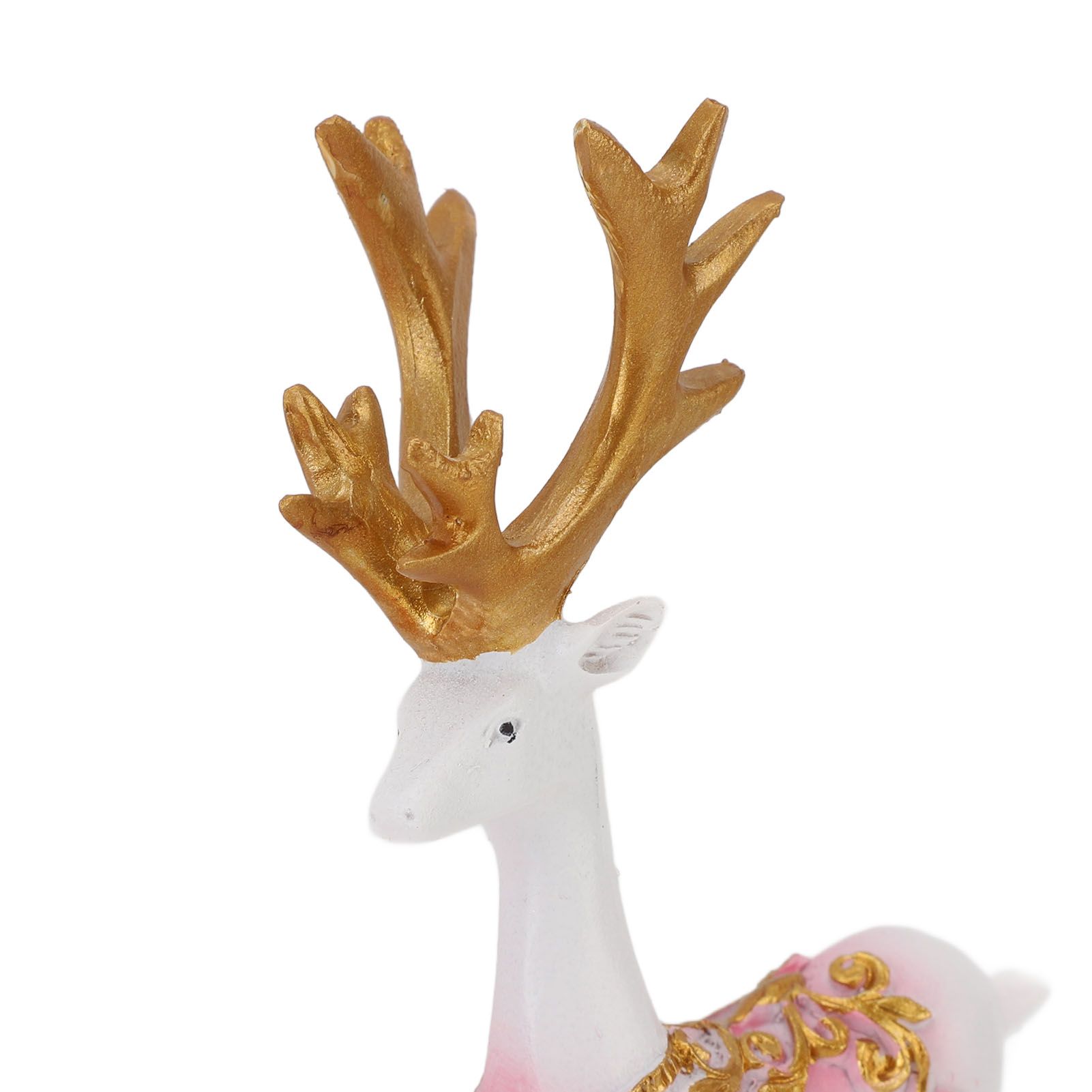 Resin Sitting Standing Deer Statues Reindeer Figurines Ornaments Mountain view 2