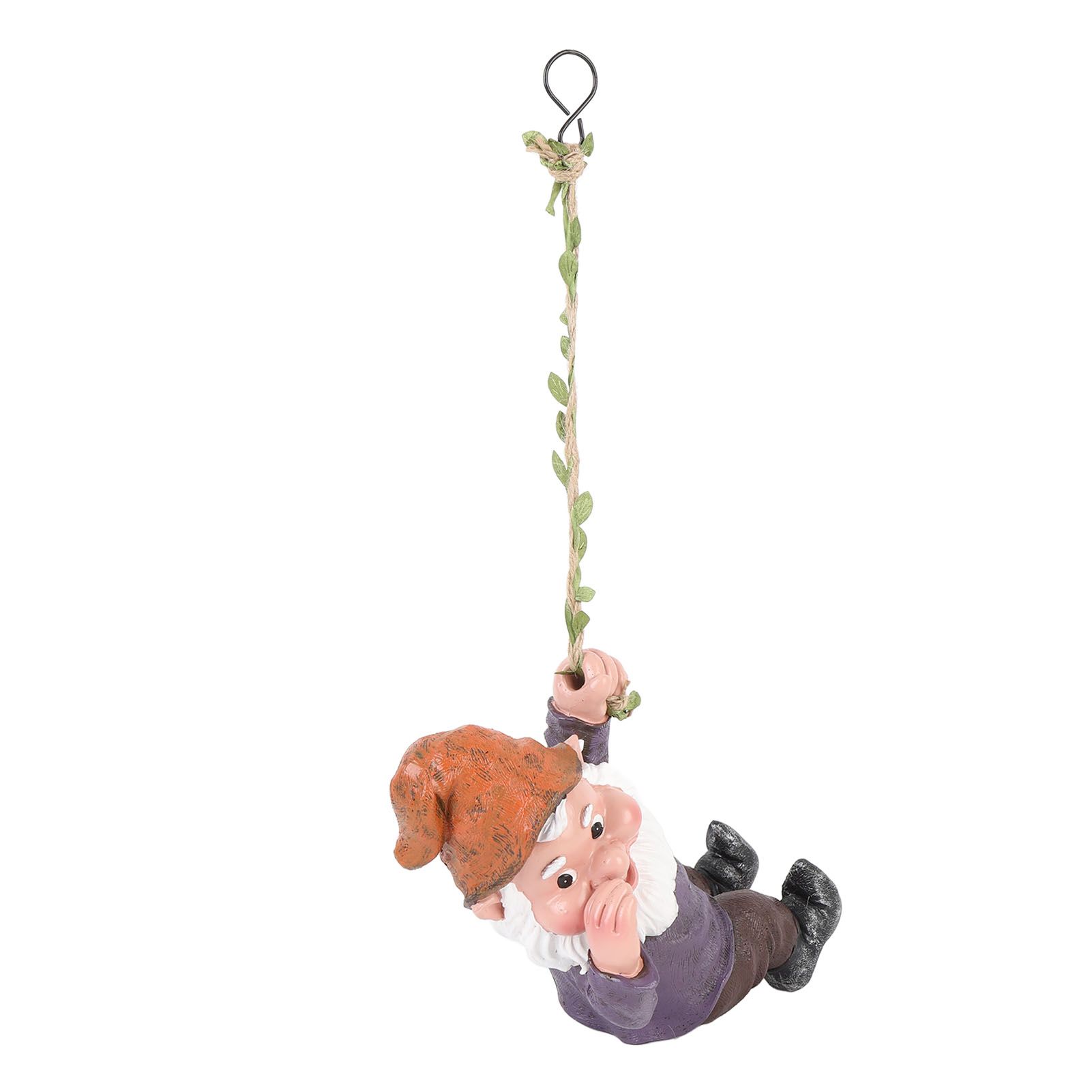 Gnome Figurine Resin Vivid Funny Realistic Climbing Gnome Statue for Home view 4