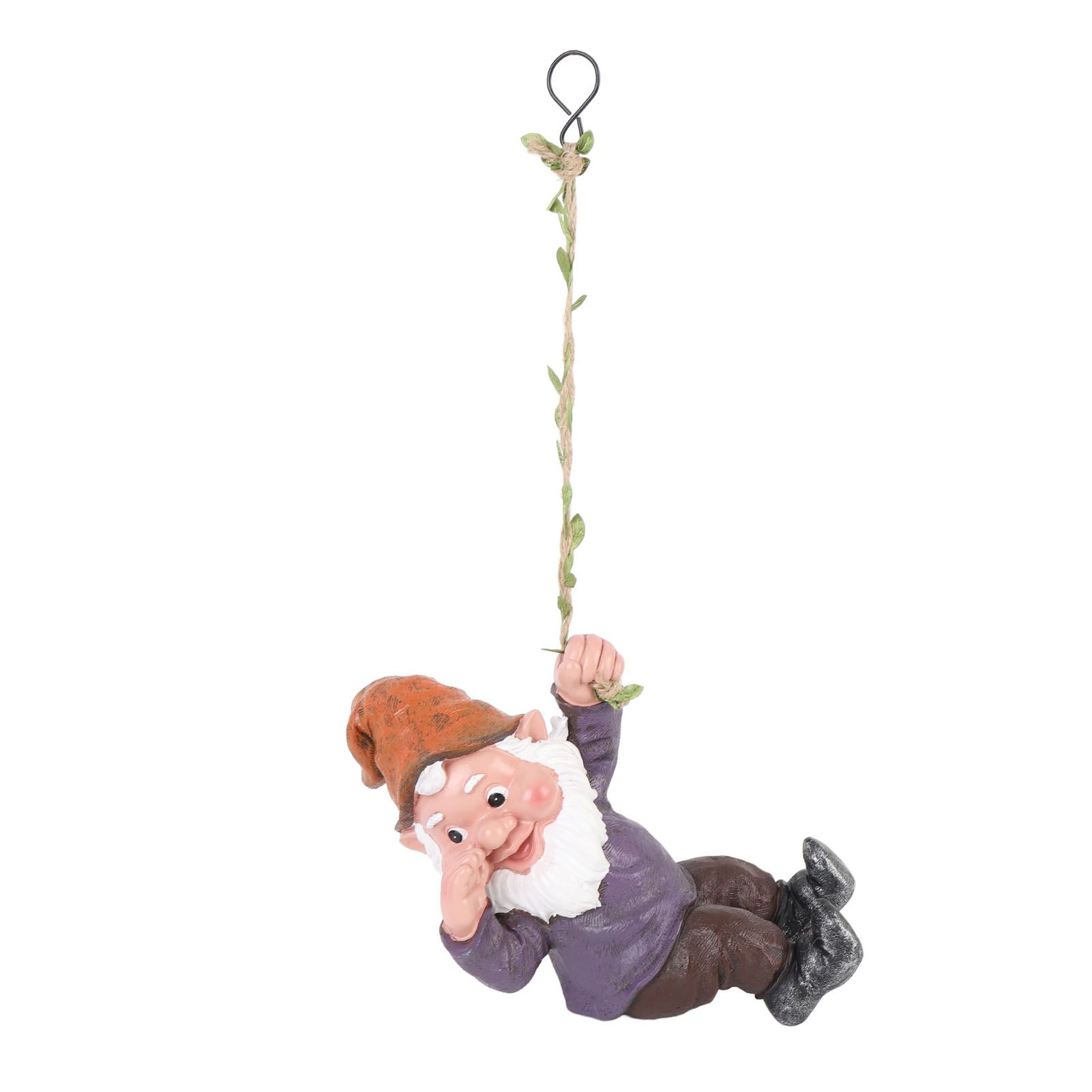 Gnome Figurine Resin Vivid Funny Realistic Climbing Gnome Statue for Home view 6