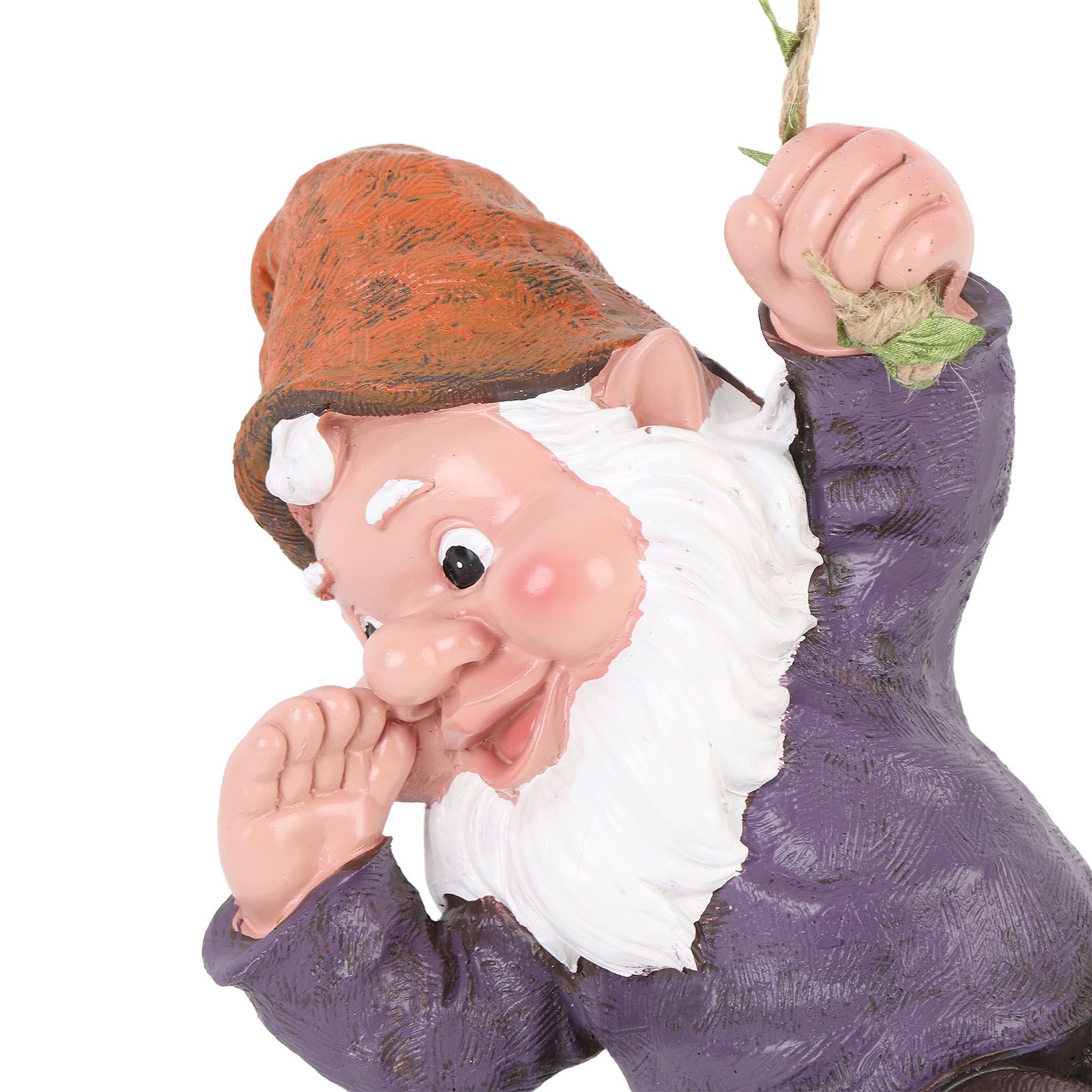 Gnome Figurine Resin Vivid Funny Realistic Climbing Gnome Statue for Home view 7