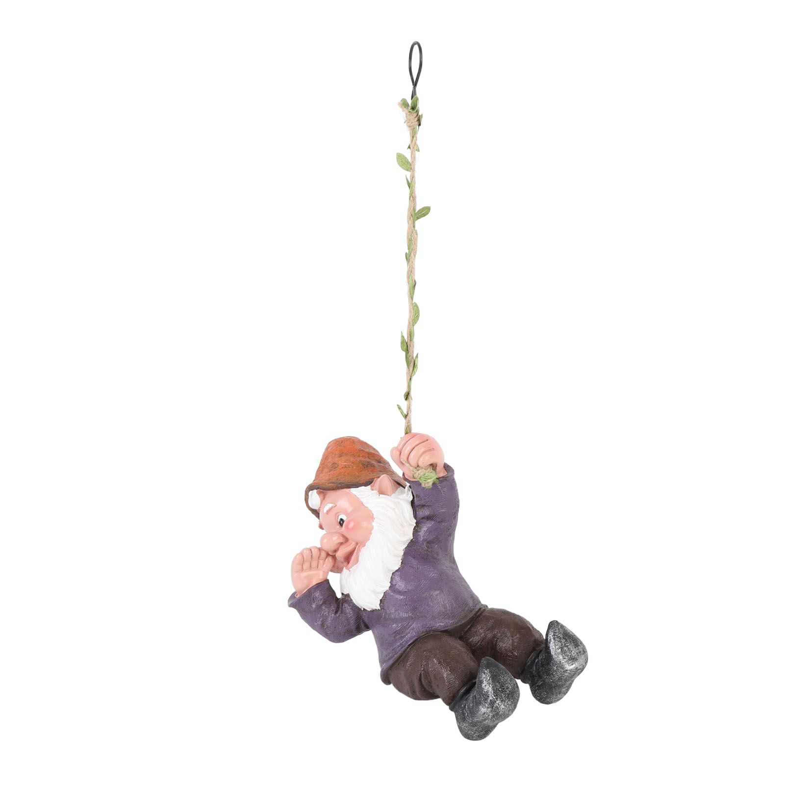 Gnome Figurine Resin Vivid Funny Realistic Climbing Gnome Statue for Home view 8