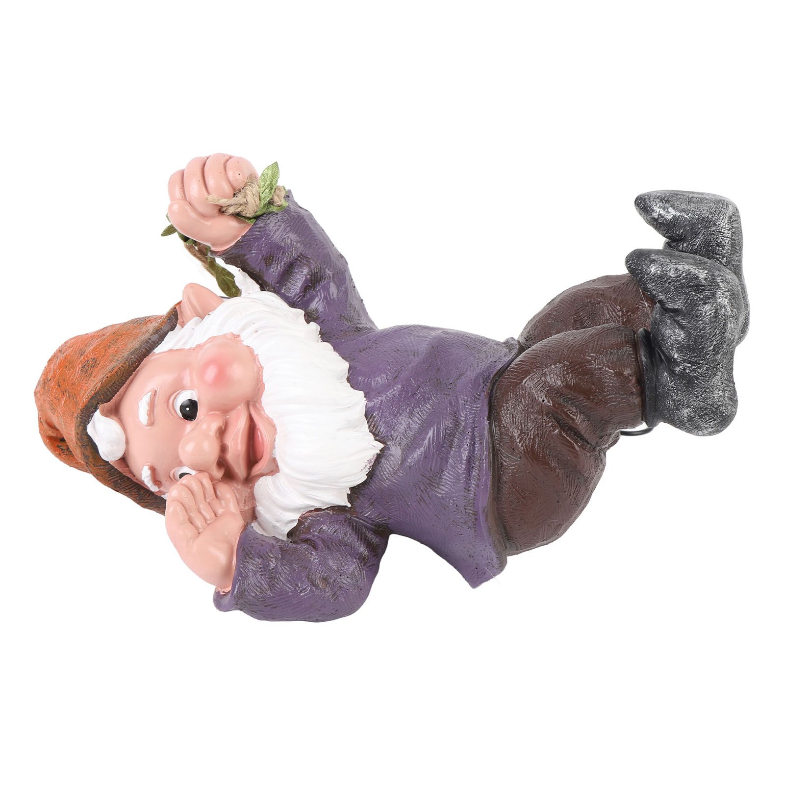 Gnome Figurine Resin Vivid Funny Realistic Climbing Gnome Statue for Home view 9