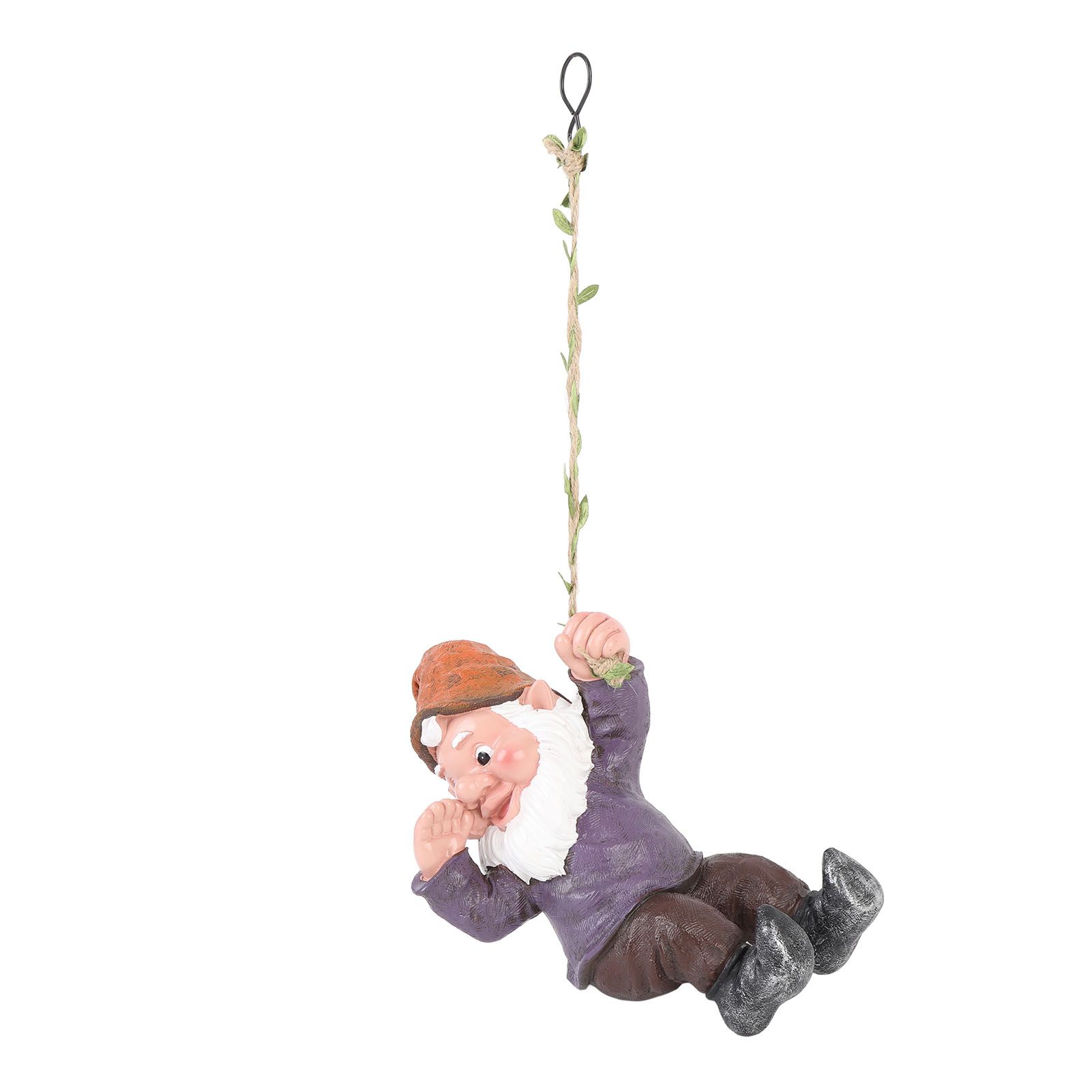 Gnome Figurine Resin Vivid Funny Realistic Climbing Gnome Statue for Home view 10