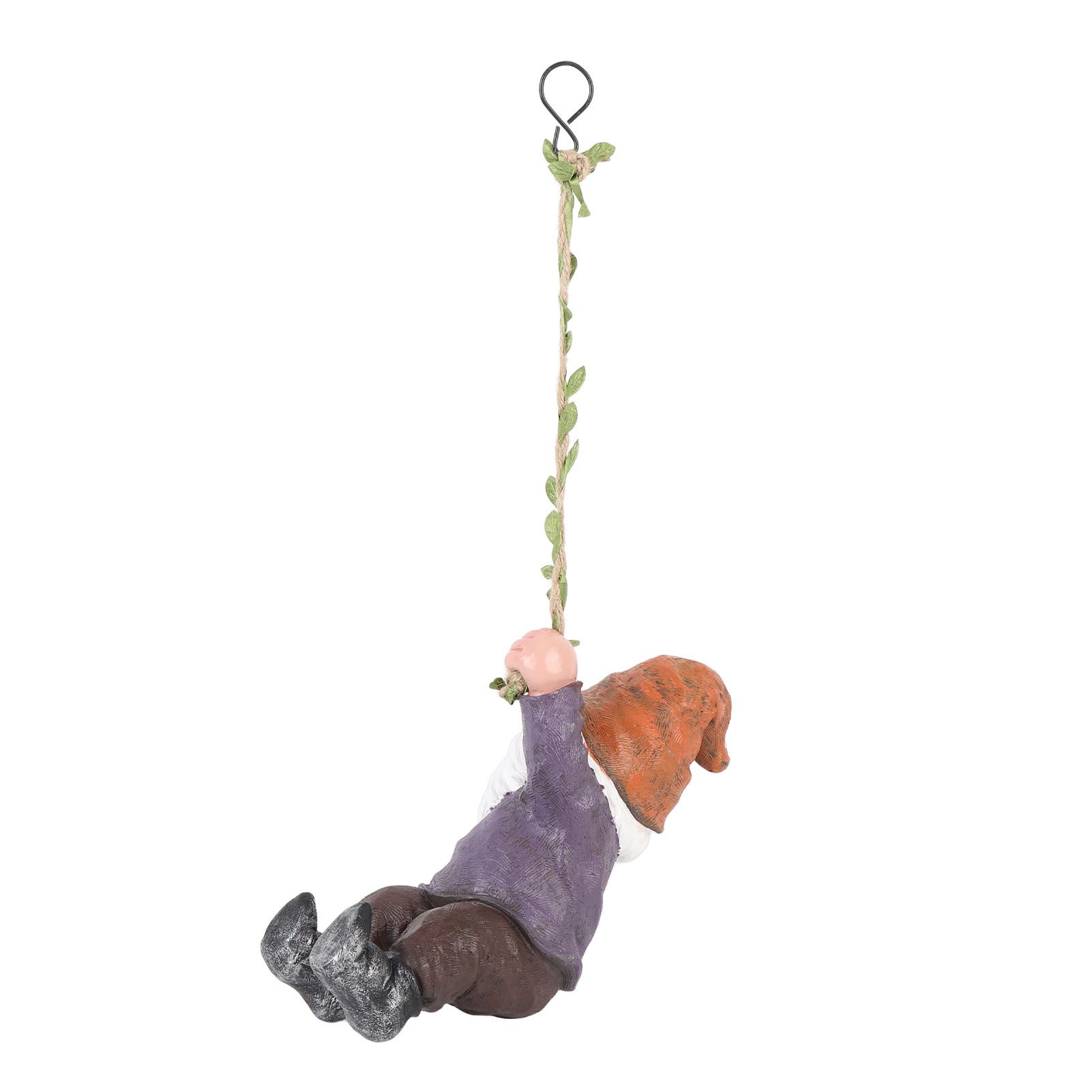 Gnome Figurine Resin Vivid Funny Realistic Climbing Gnome Statue for Home view 12