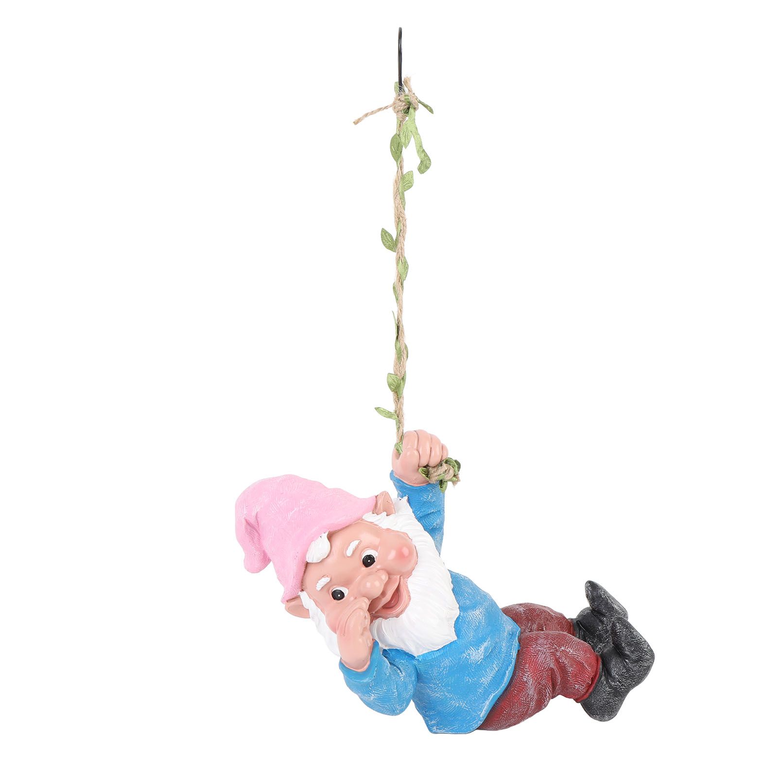Gnome Figurine Resin Vivid Funny Realistic Climbing Gnome Statue for Home view 3