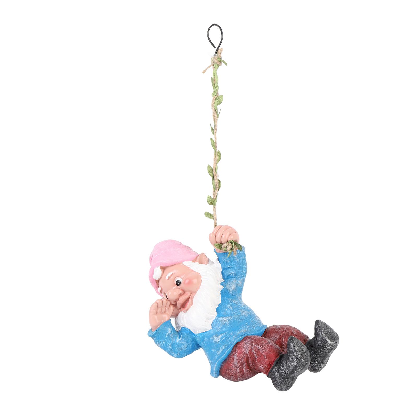 Gnome Figurine Resin Vivid Funny Realistic Climbing Gnome Statue for Home view 4