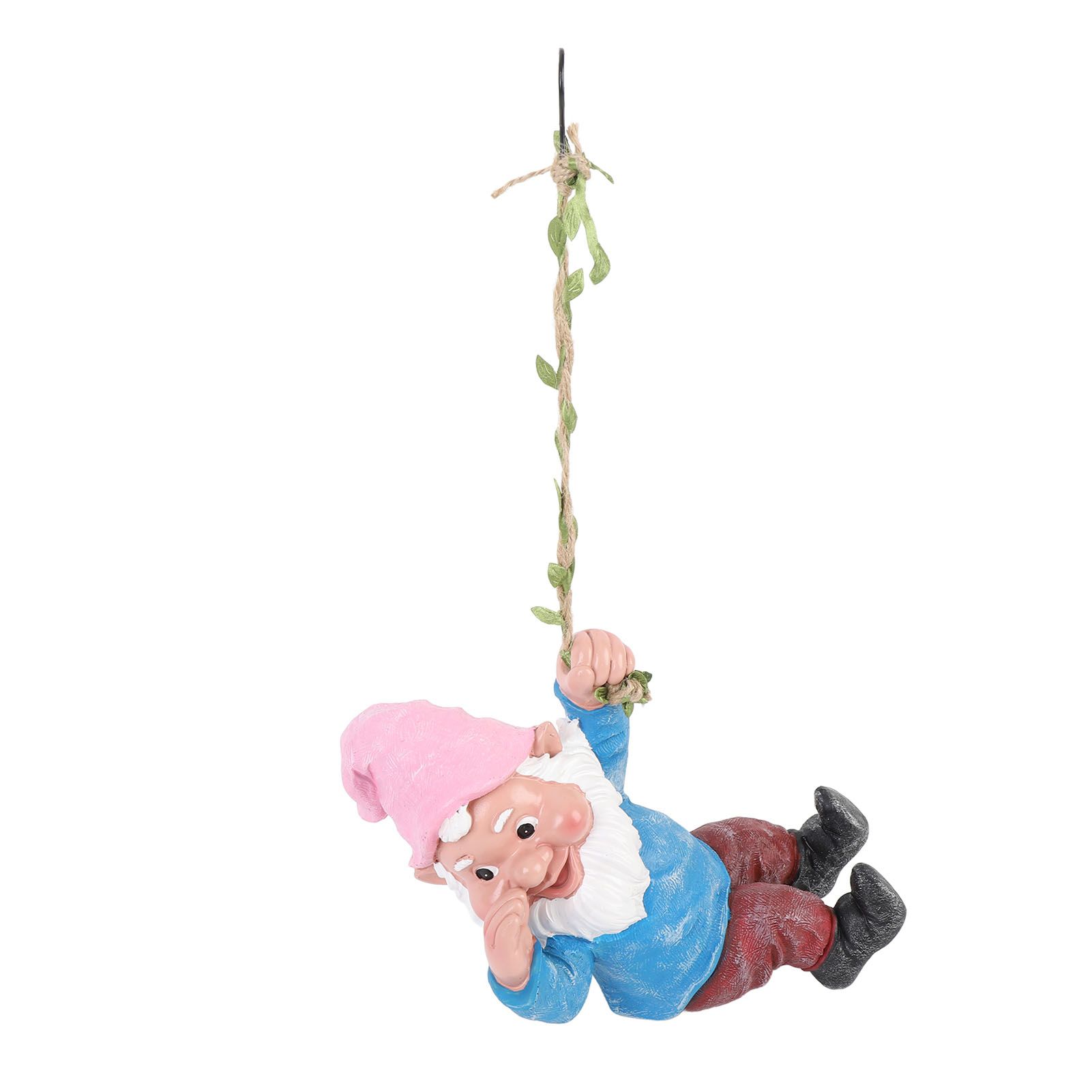 Gnome Figurine Resin Vivid Funny Realistic Climbing Gnome Statue for Home view 6