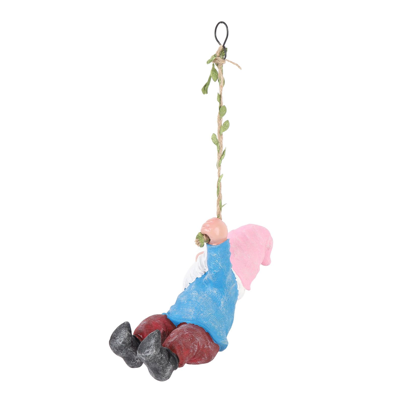 Gnome Figurine Resin Vivid Funny Realistic Climbing Gnome Statue for Home view 12