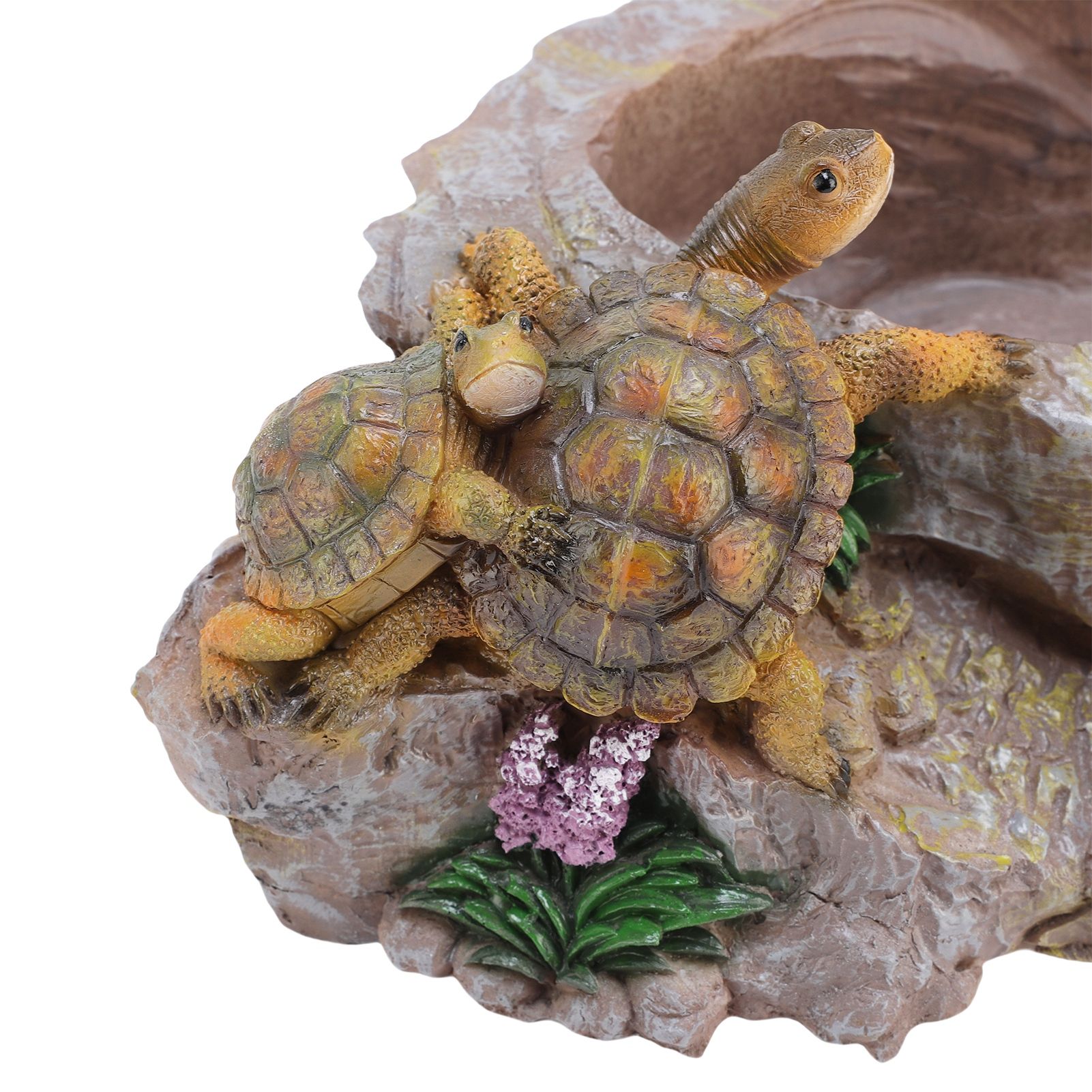 Turtle Plant Pot Creative Exquisite Resin Turtle Sculpture for Indoor Outdoor view 2