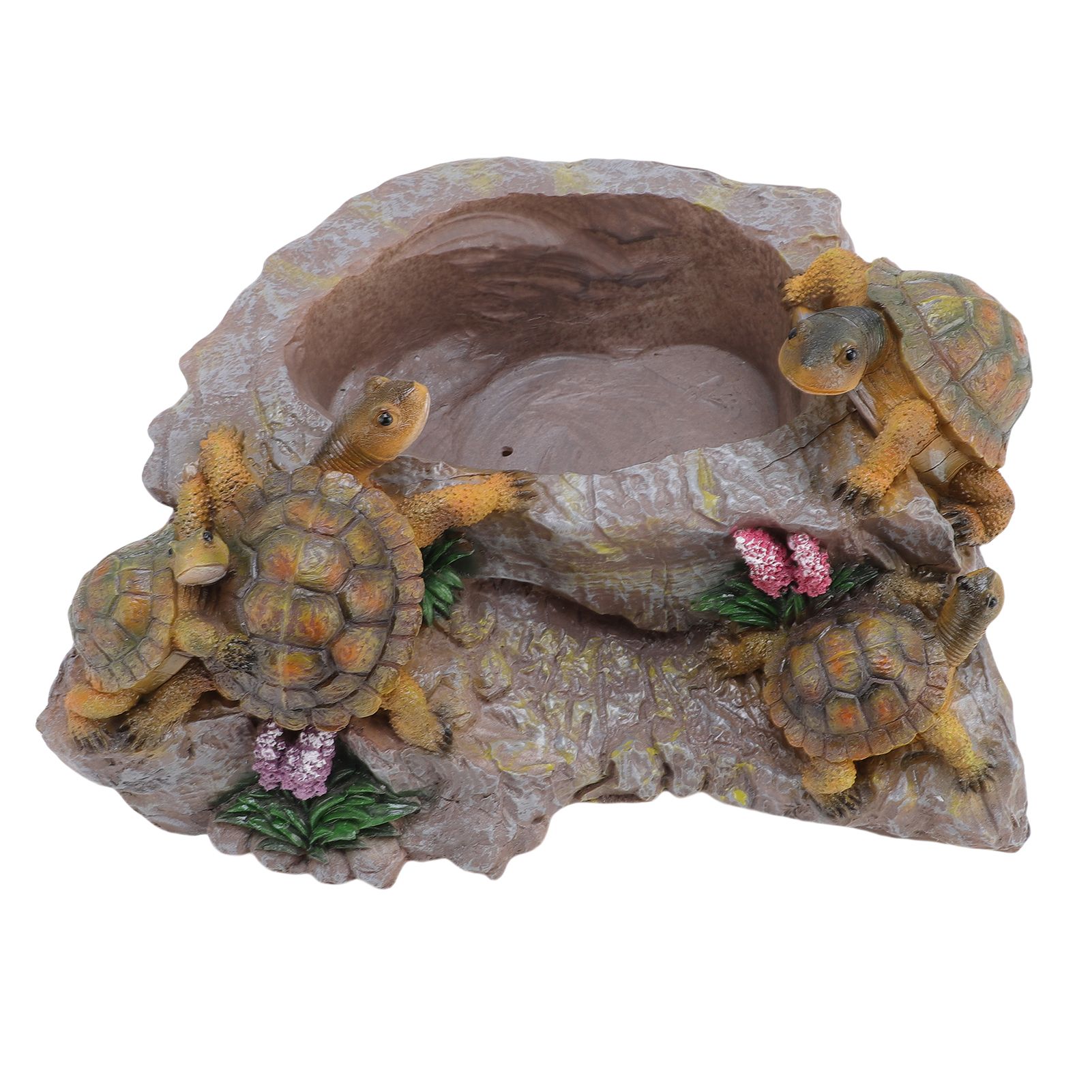 Turtle Plant Pot Creative Exquisite Resin Turtle Sculpture for Indoor Outdoor view 6