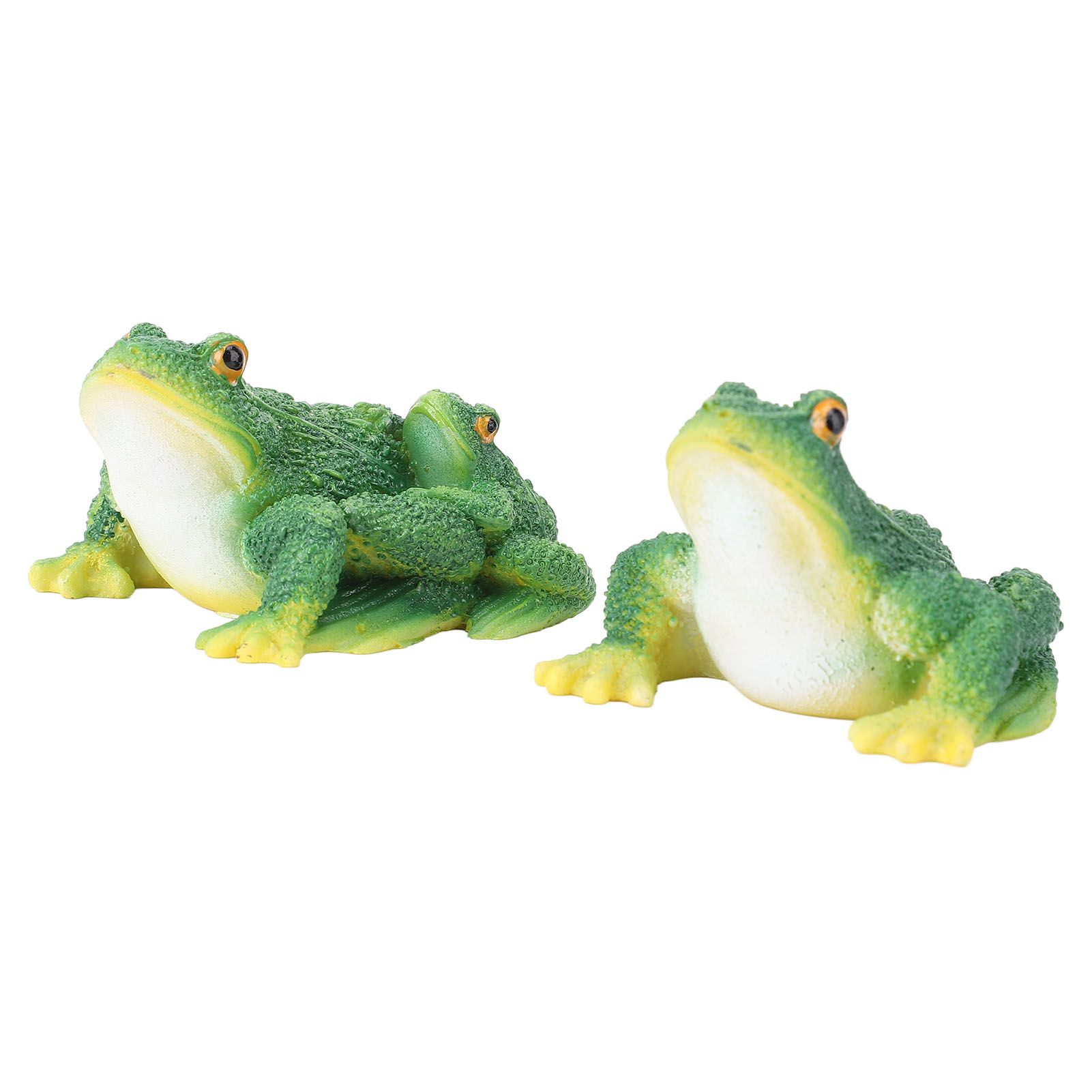 Frog Statue Garden Decor Resin Weatherproof Outdoor Frog Figurine Lawn — image 1
