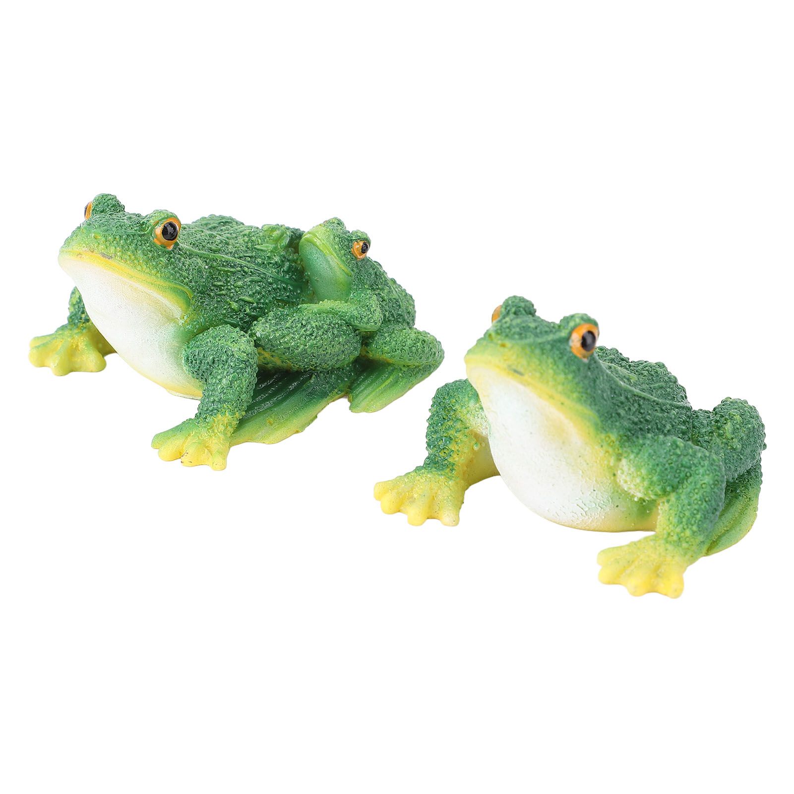 Frog Statue Garden Decor Resin Weatherproof Outdoor Frog Figurine Lawn view 4