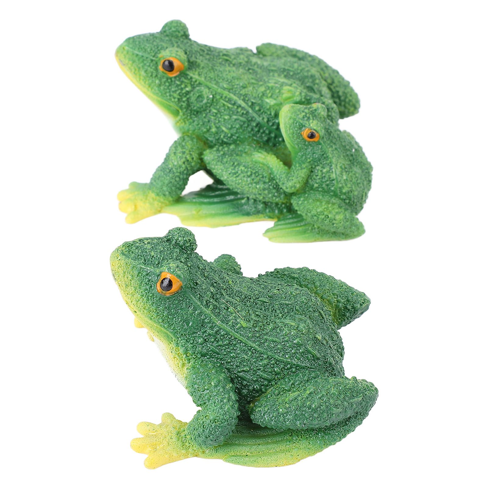Frog Statue Garden Decor Resin Weatherproof Outdoor Frog Figurine Lawn view 9