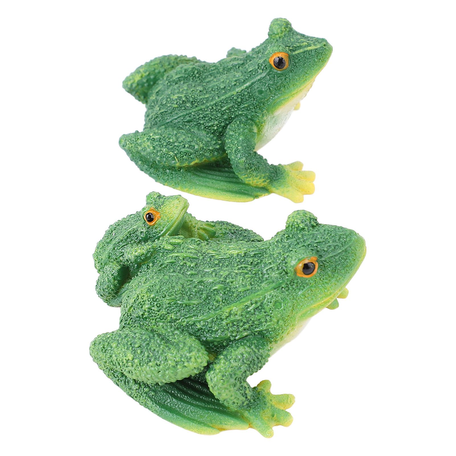 Frog Statue Garden Decor Resin Weatherproof Outdoor Frog Figurine Lawn view 12