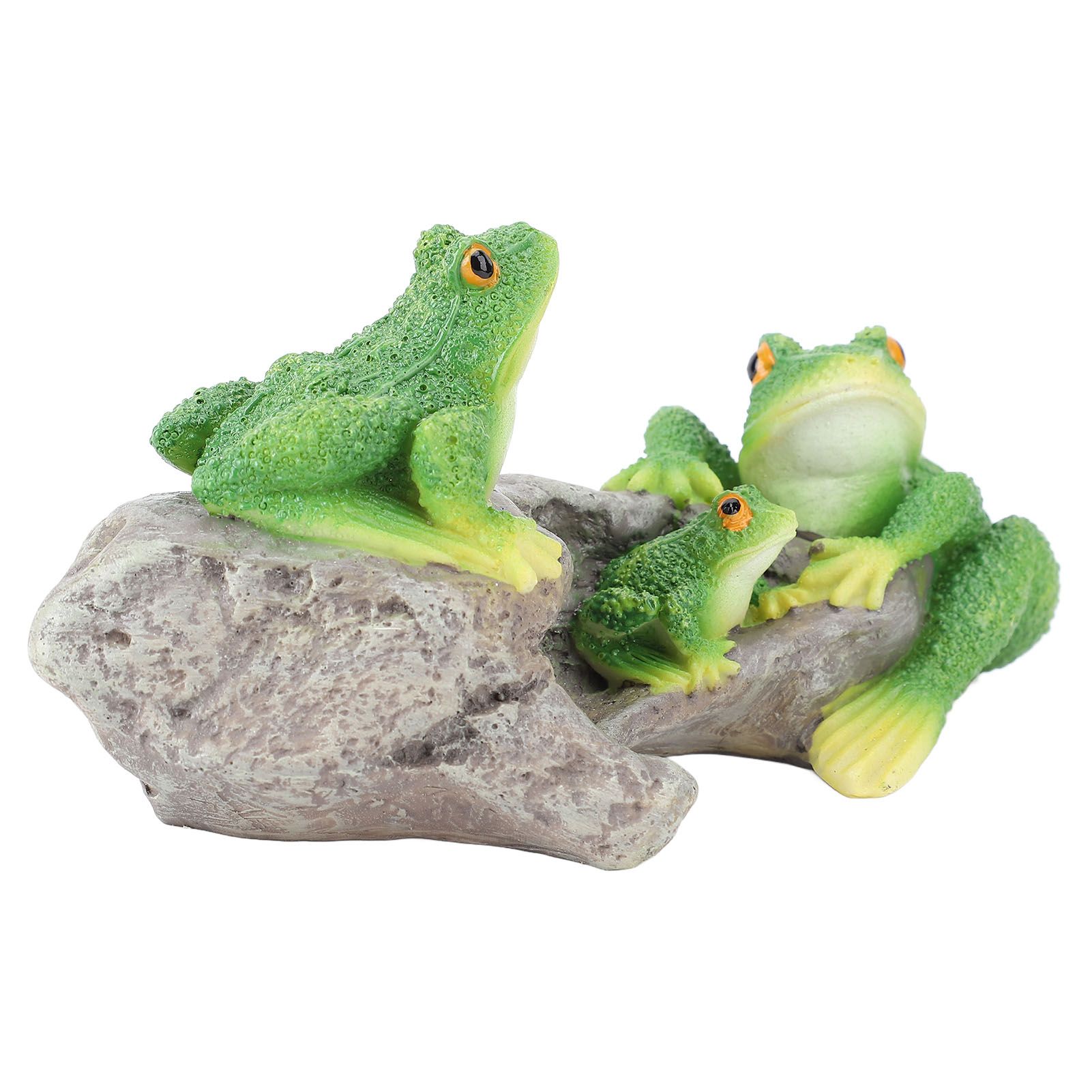 Frog Statue Garden Decor Resin Weatherproof Outdoor Frog Figurine Lawn — image 1