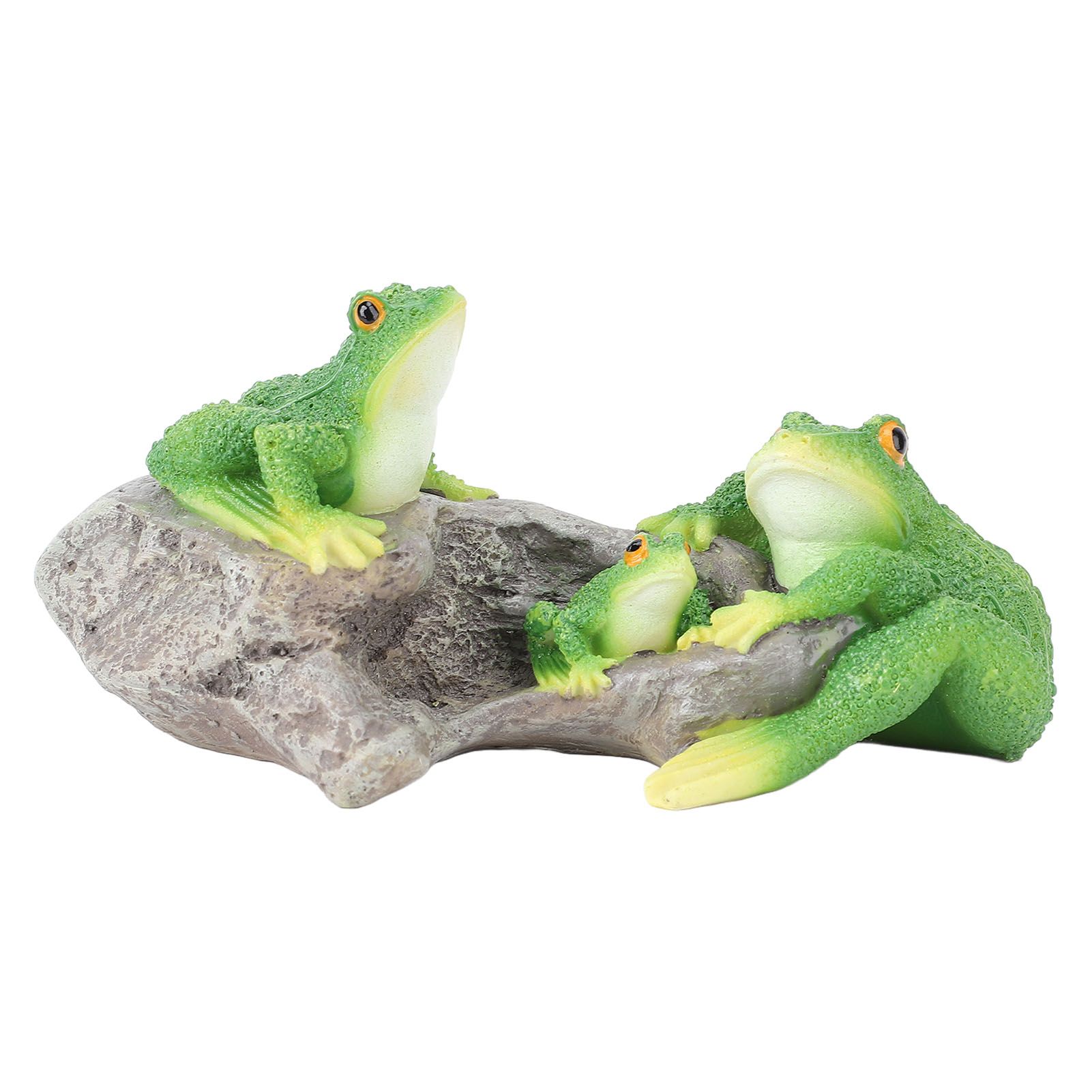 Frog Statue Garden Decor Resin Weatherproof Outdoor Frog Figurine Lawn view 3