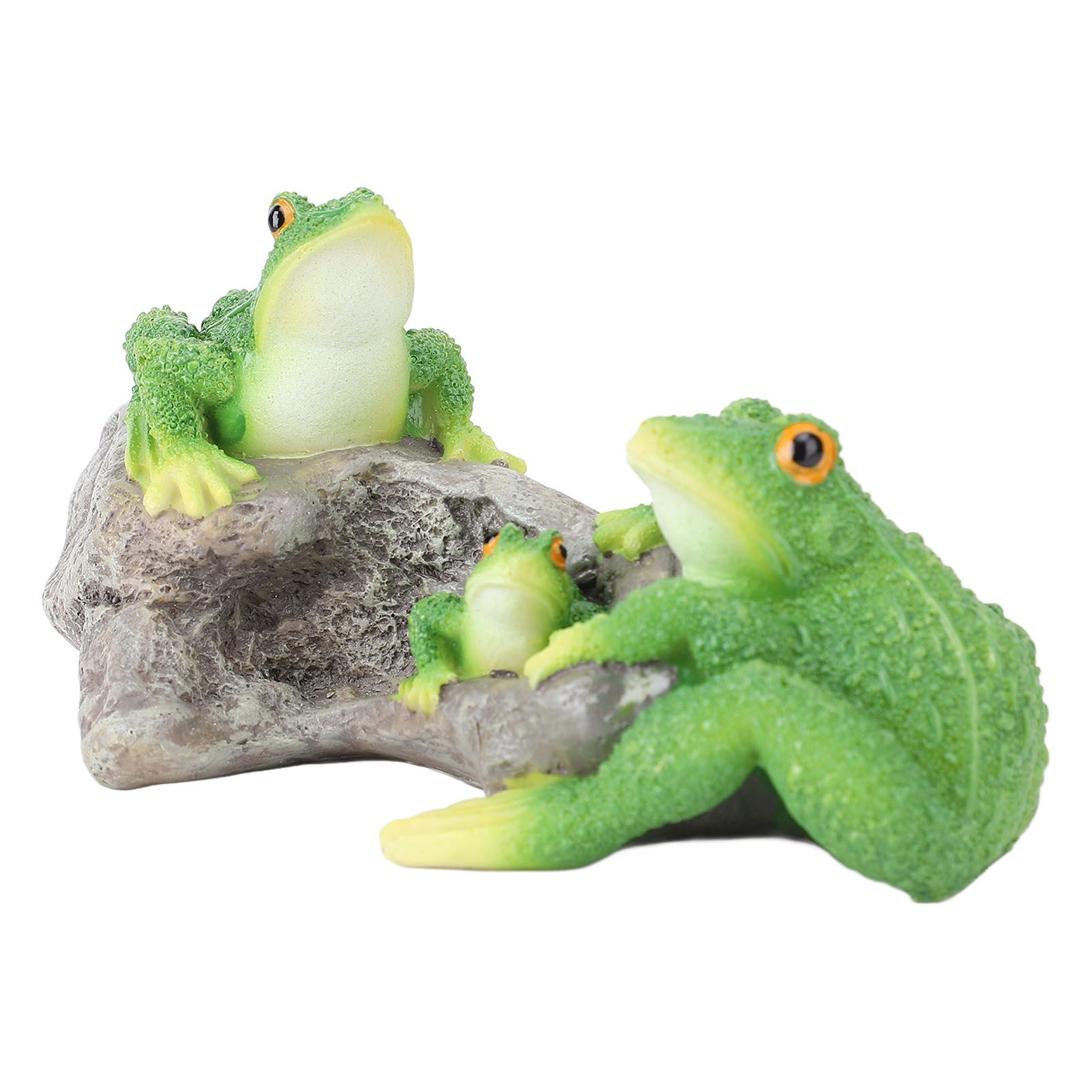 Frog Statue Garden Decor Resin Weatherproof Outdoor Frog Figurine Lawn view 4