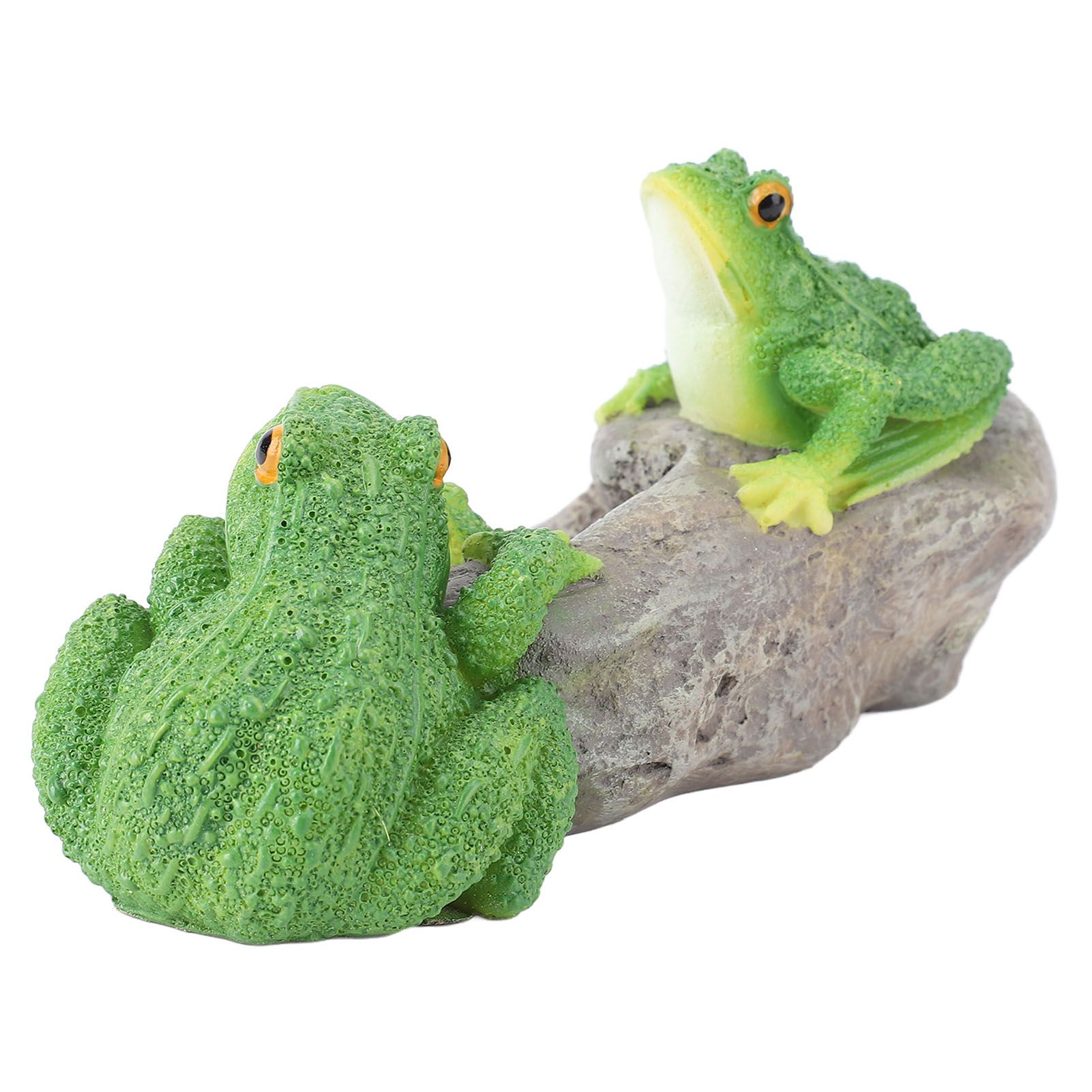 Frog Statue Garden Decor Resin Weatherproof Outdoor Frog Figurine Lawn view 8