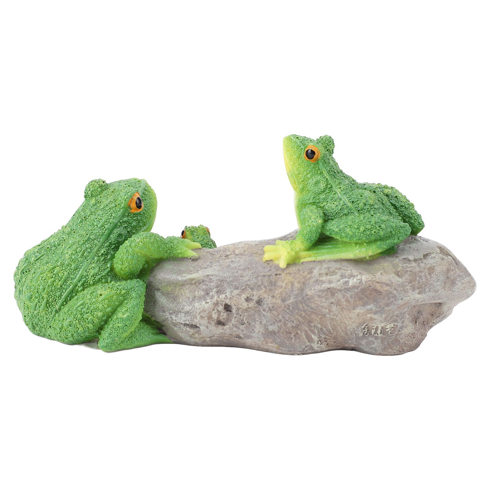 Frog Statue Garden Decor Resin Weatherproof Outdoor Frog Figurine Lawn view 9