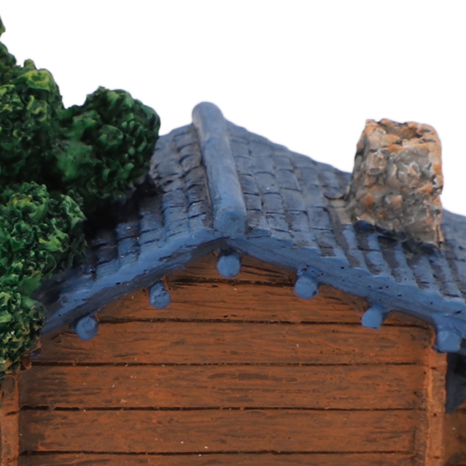 Micro Landscape House Figurine Resin Village Hut Ornament Bonsai Decoration view 7