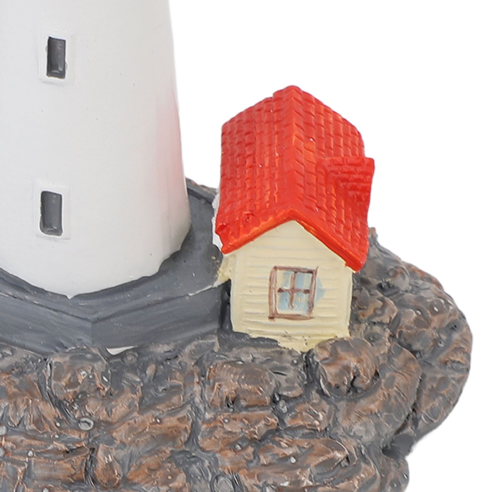 Lighthouse Ornament Resin Decorative Lighthouse Figurine Tabletop Decor for view 2