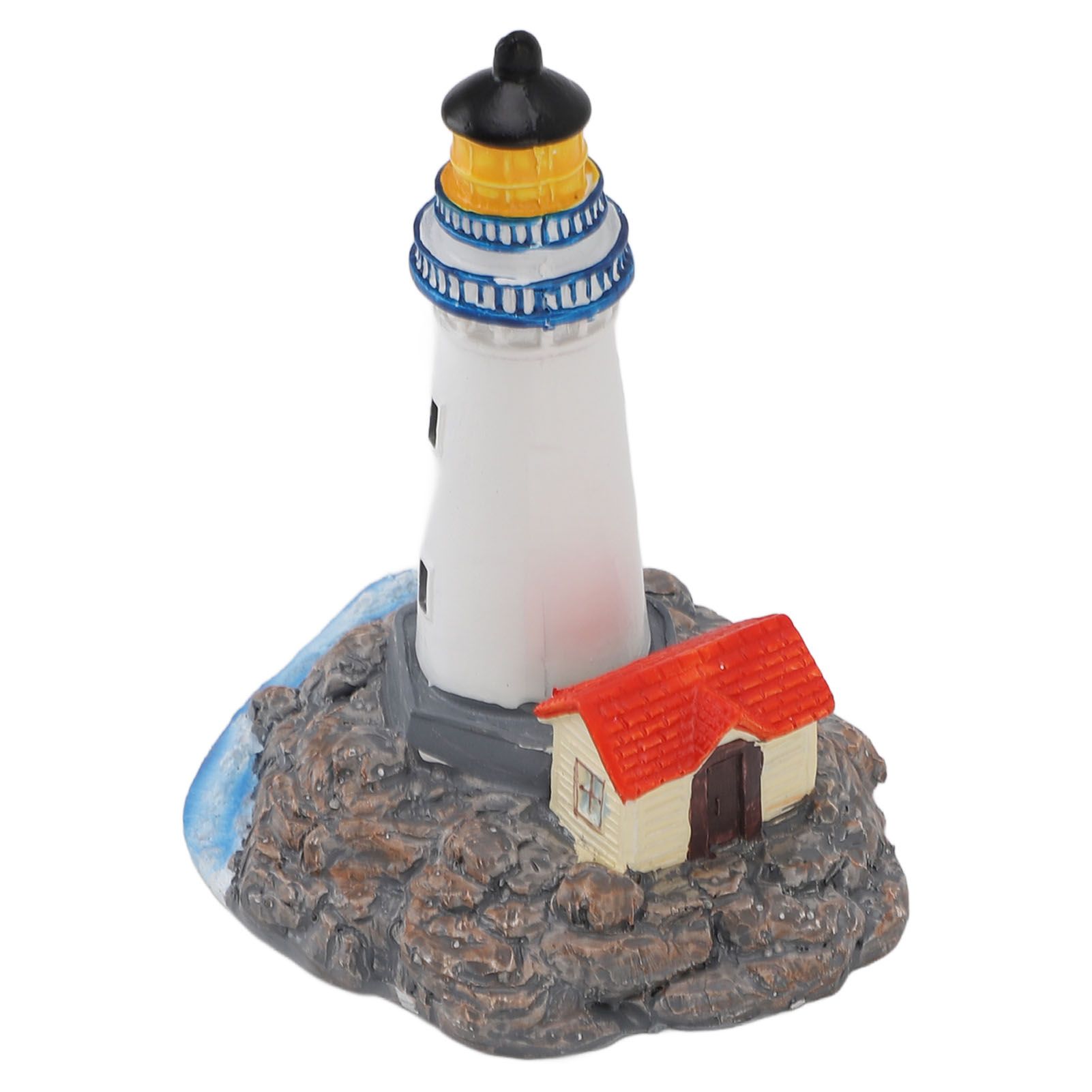 Lighthouse Ornament Resin Decorative Lighthouse Figurine Tabletop Decor for view 11