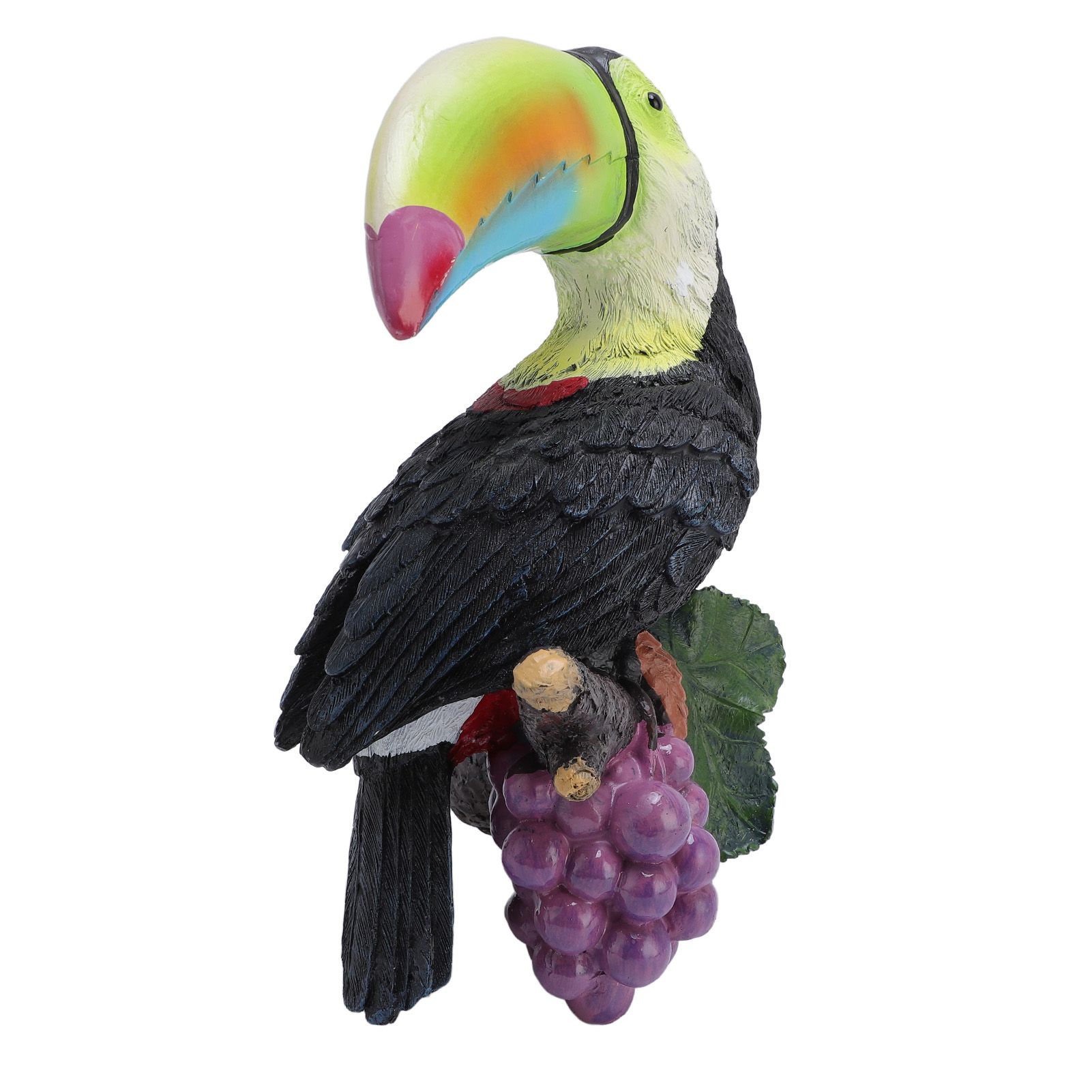 Toucan Tree Hugger Tree Decor Hanging Garden Statue Multicolor Resin Tropical view 4