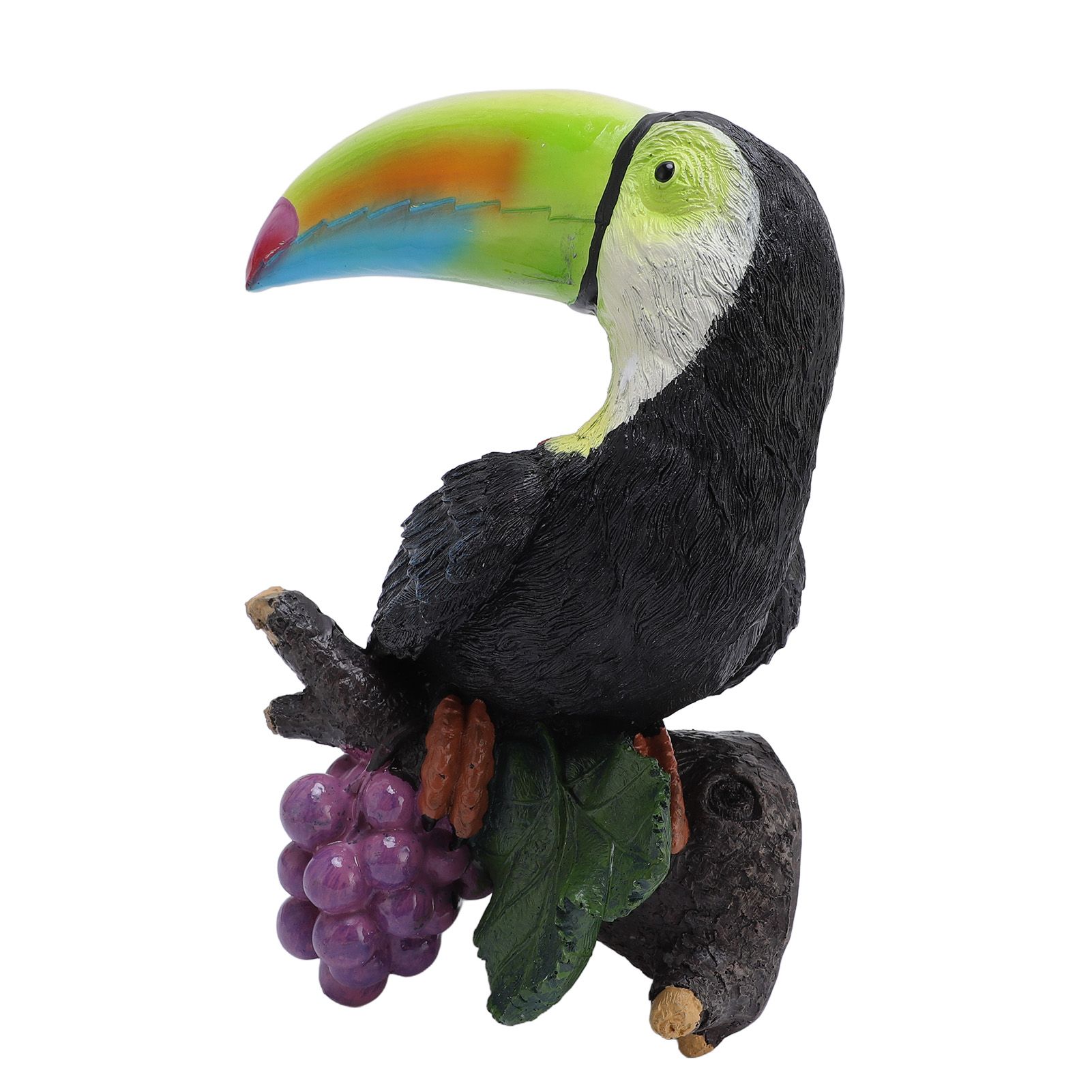 Toucan Tree Hugger Tree Decor Hanging Garden Statue Multicolor Resin Tropical view 12
