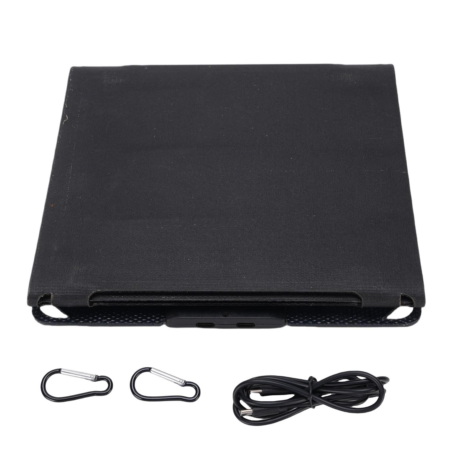 Foldable Solar Panel Charger 40W Double Type C Ports Monocrystalline Silicon view 3