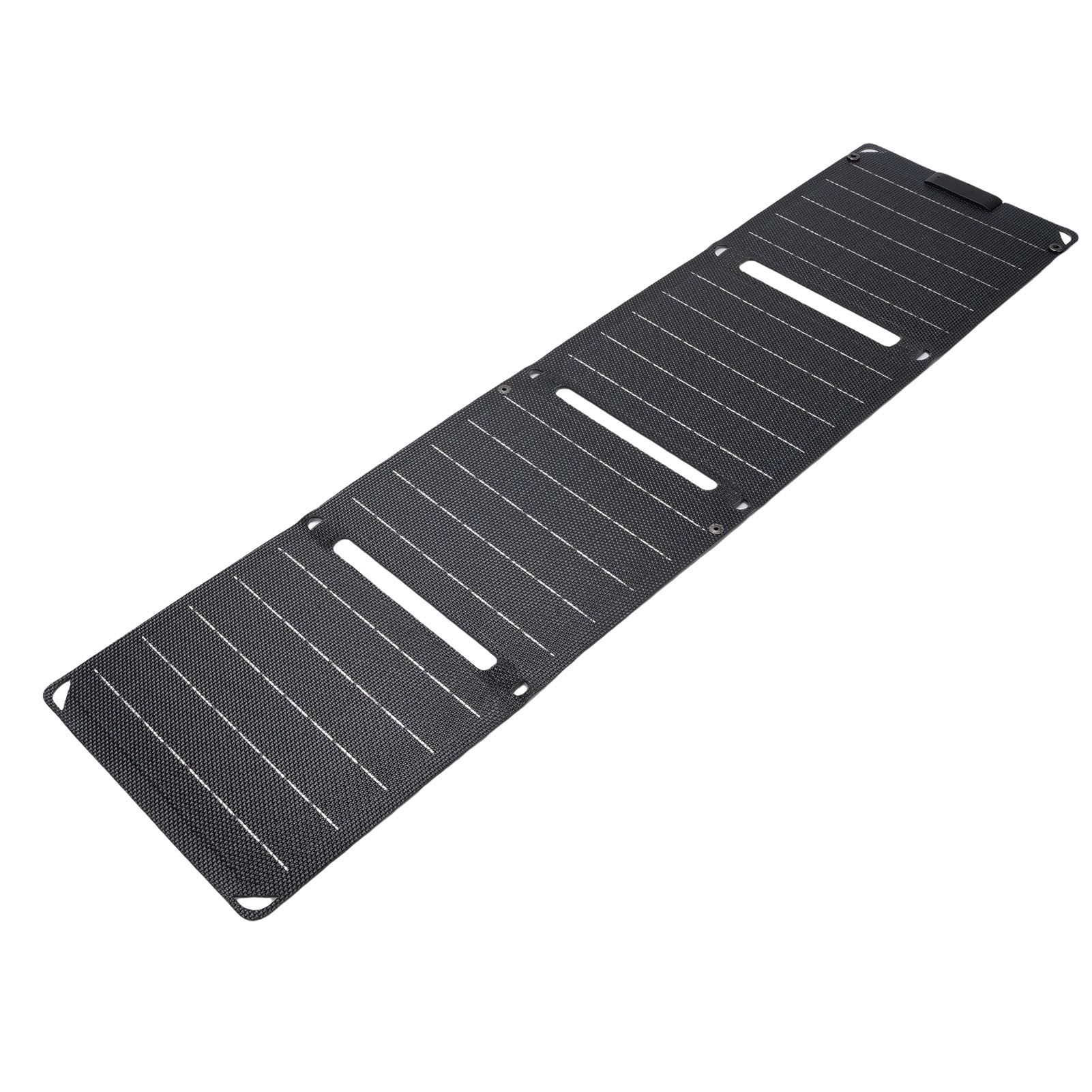 Foldable Solar Panel Charger 40W Double Type C Ports Monocrystalline Silicon view 4