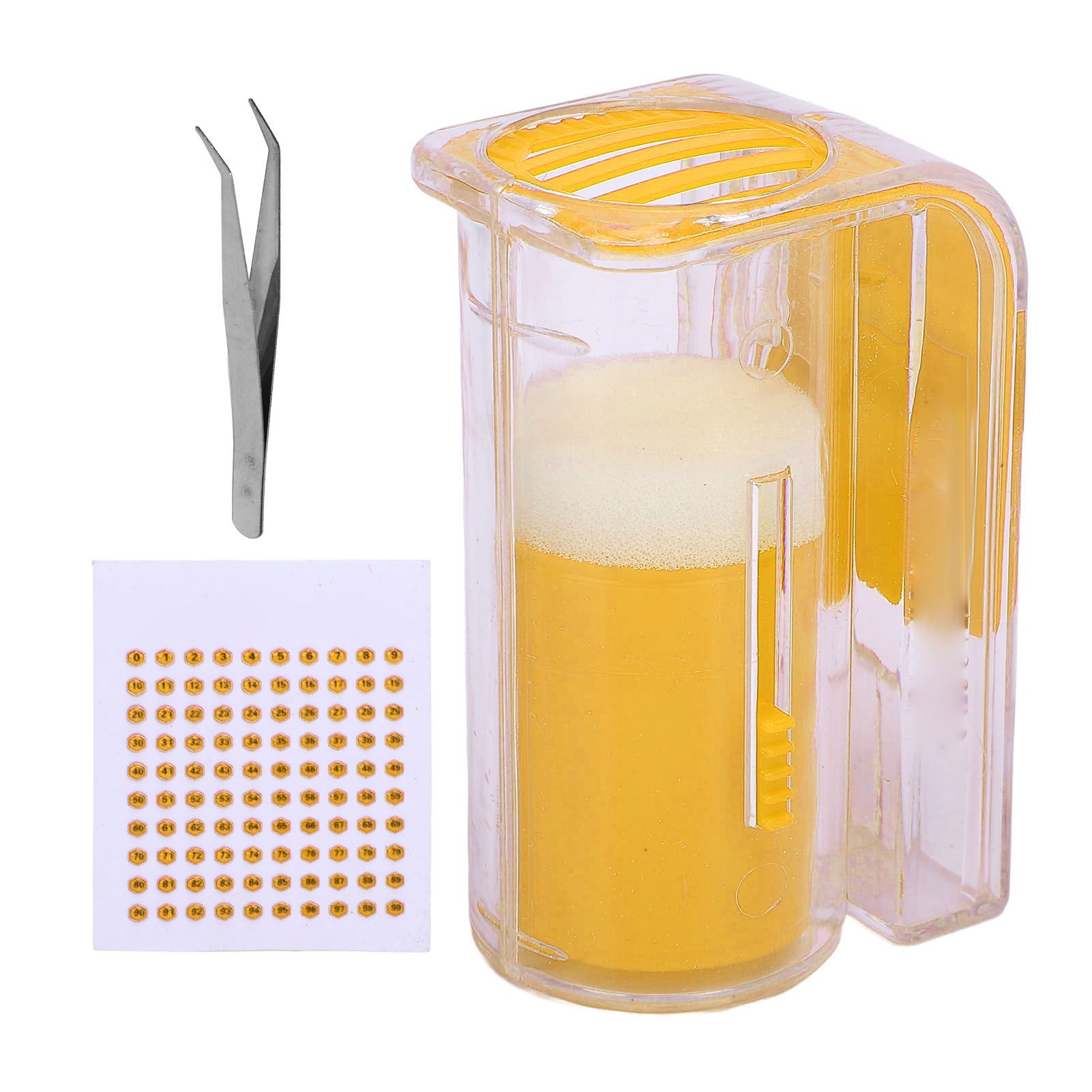Queen Bee Marking Kit Professional Queen Bee Marking Cage with 0-99 Number view 3