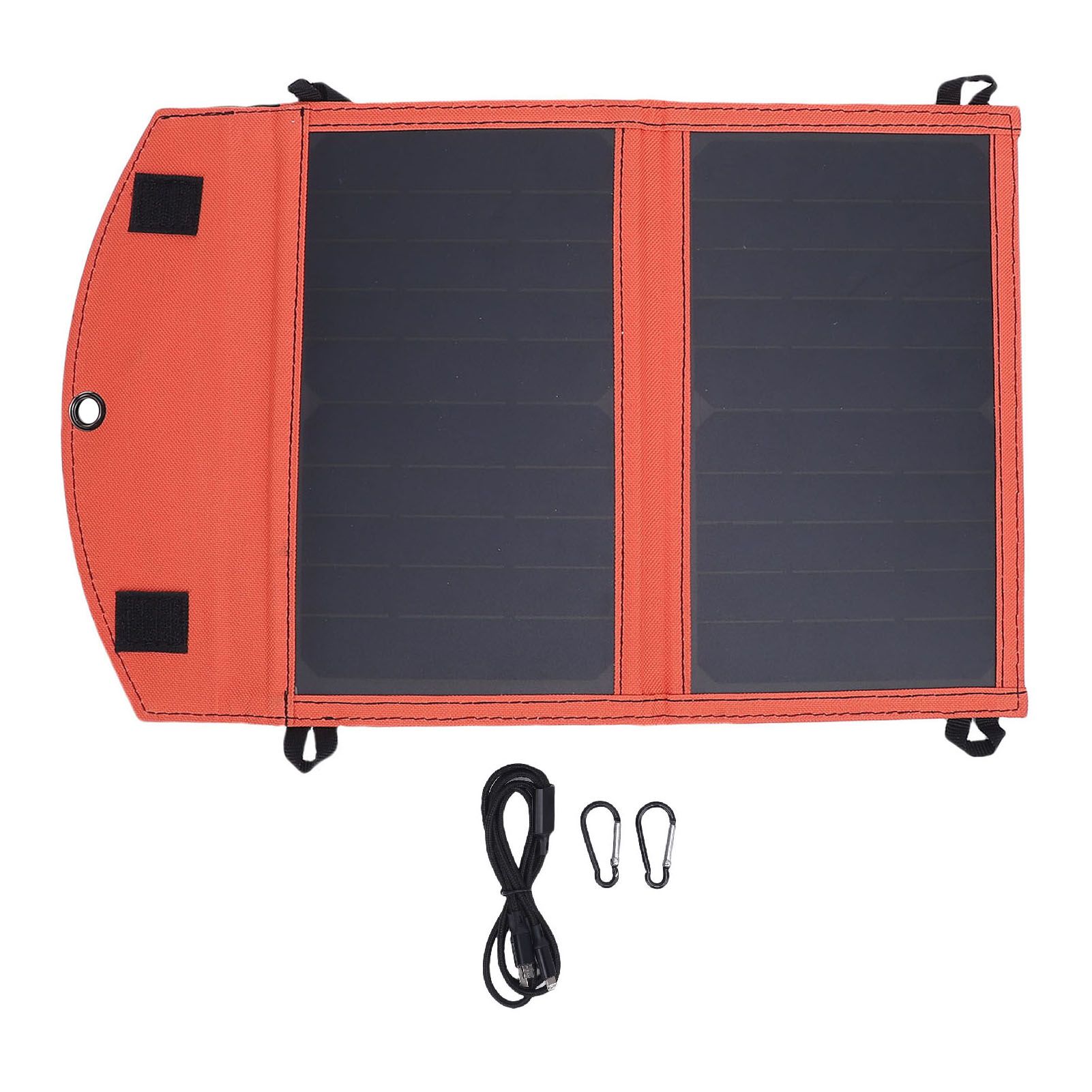 Portable Solar Panel Monocrystalline Silicon USB Rainproof Foldable Solar view 3