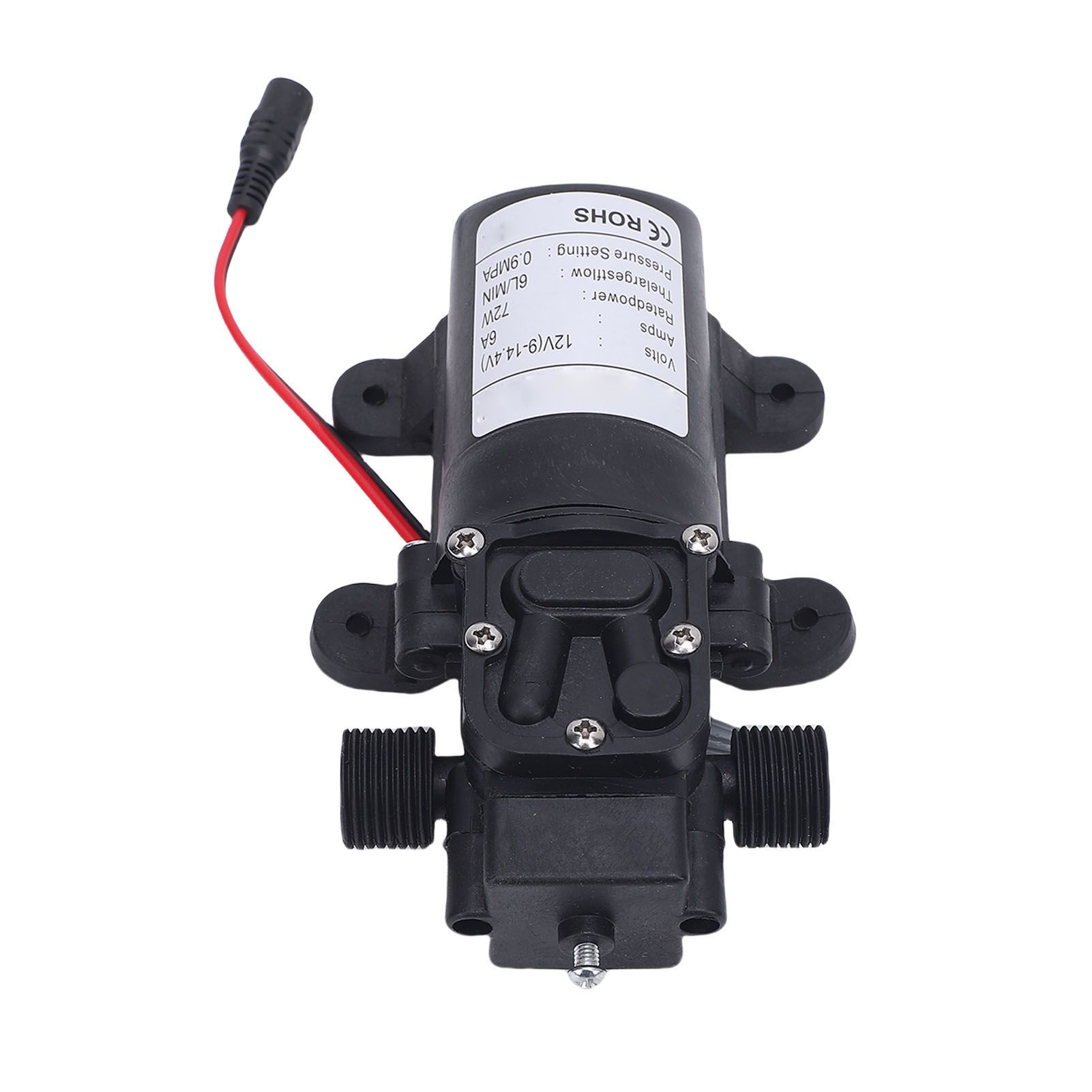 Self Priming Sprayer Pump 72W 12V Water Pump for Cars RVs Boats Watering