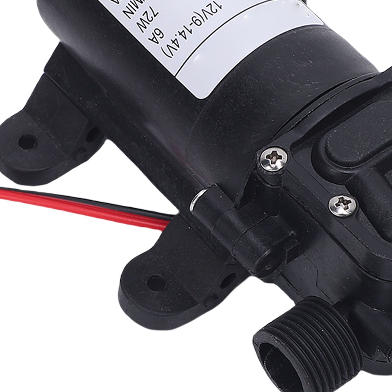 Self Priming Sprayer Pump 72W 12V Water Pump for Cars RVs Boats Watering view 5